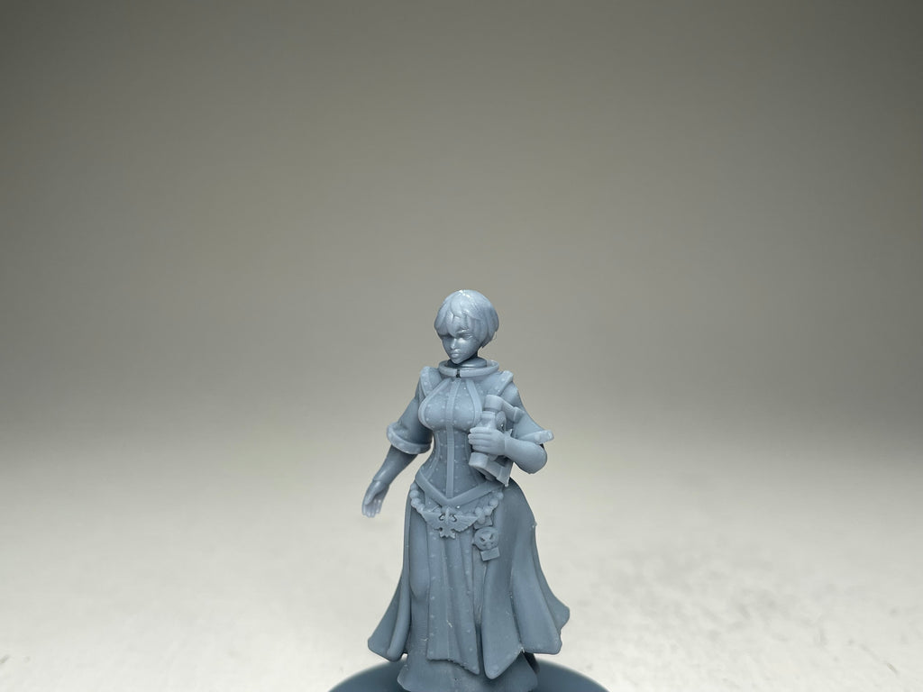 Space Nuns Librarian 1. 3D printed mini.
