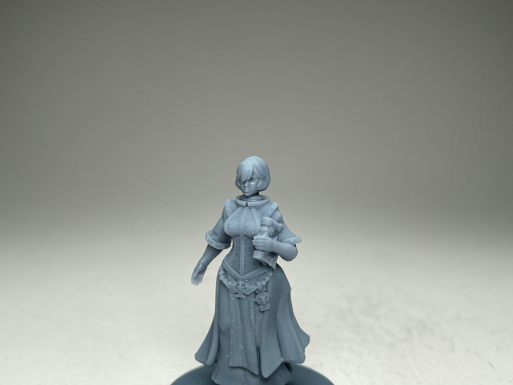 Space Nuns Librarian 1. 3D printed mini.