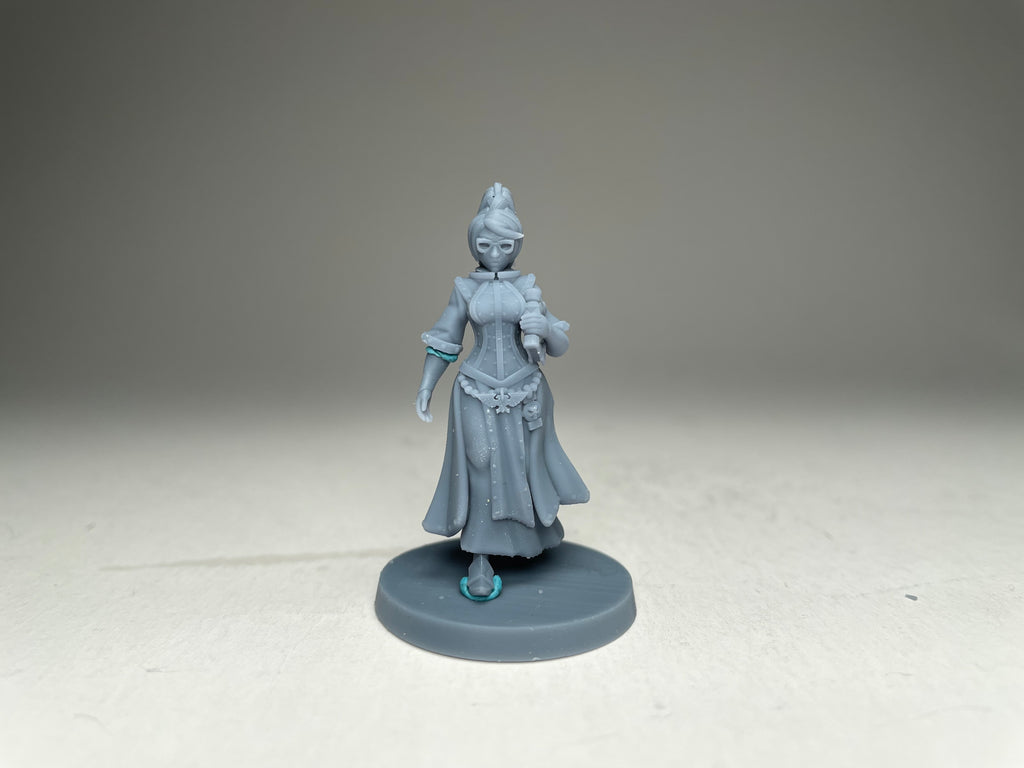 Space Nuns Librarian 1. 3D printed mini.