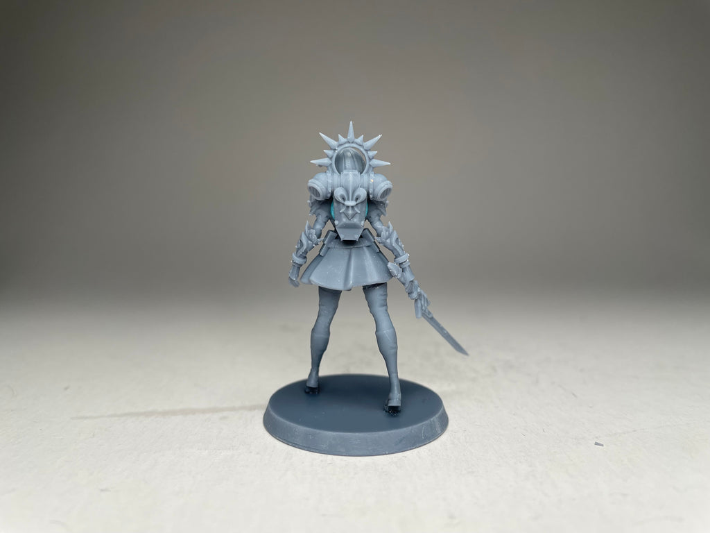 Space Nuns Sister Nier 1. 3D printed mini.