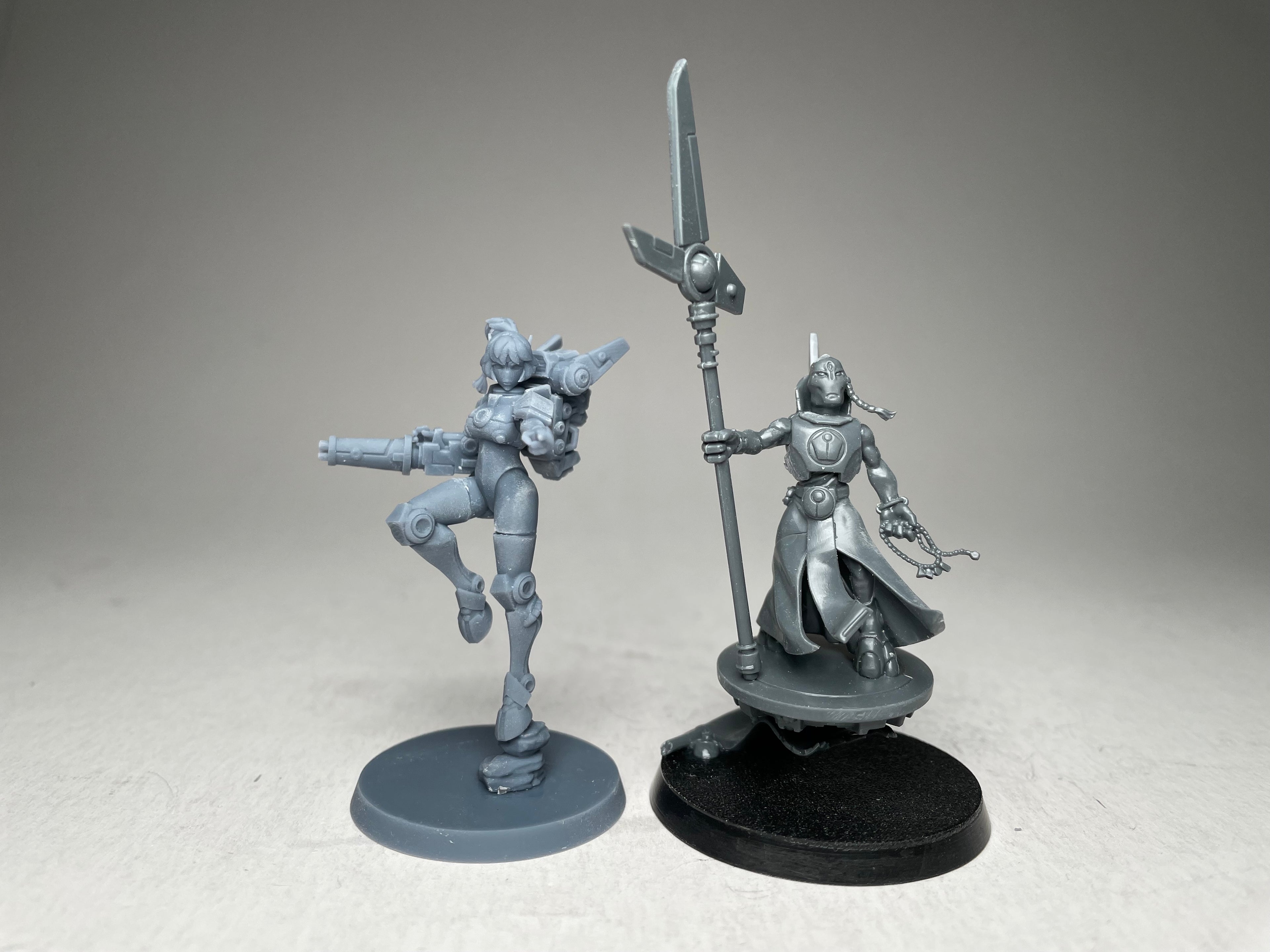 Greater Good Stealth Suit. 3D printed mini.