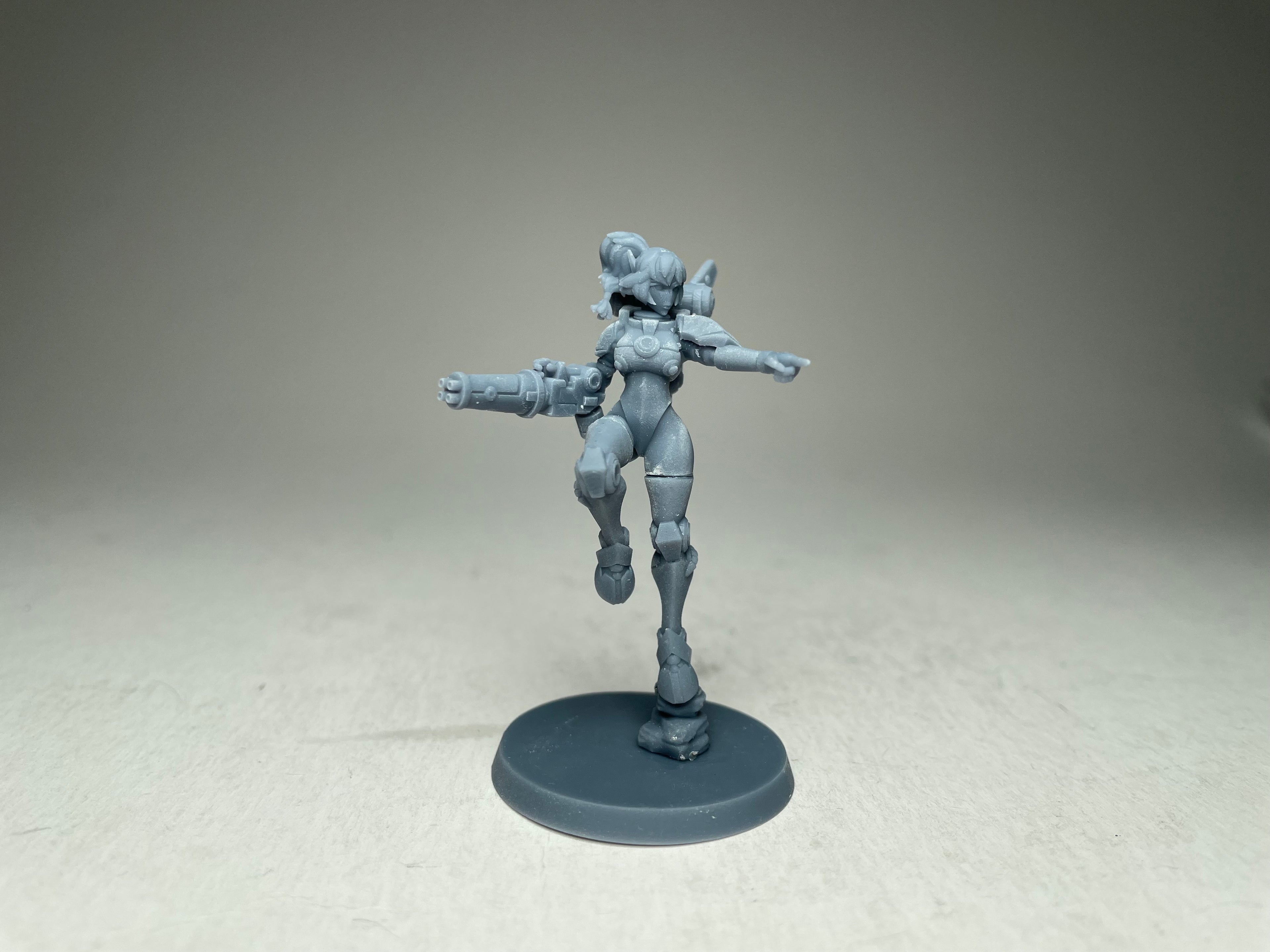 Greater Good Stealth Suit. 3D printed mini.