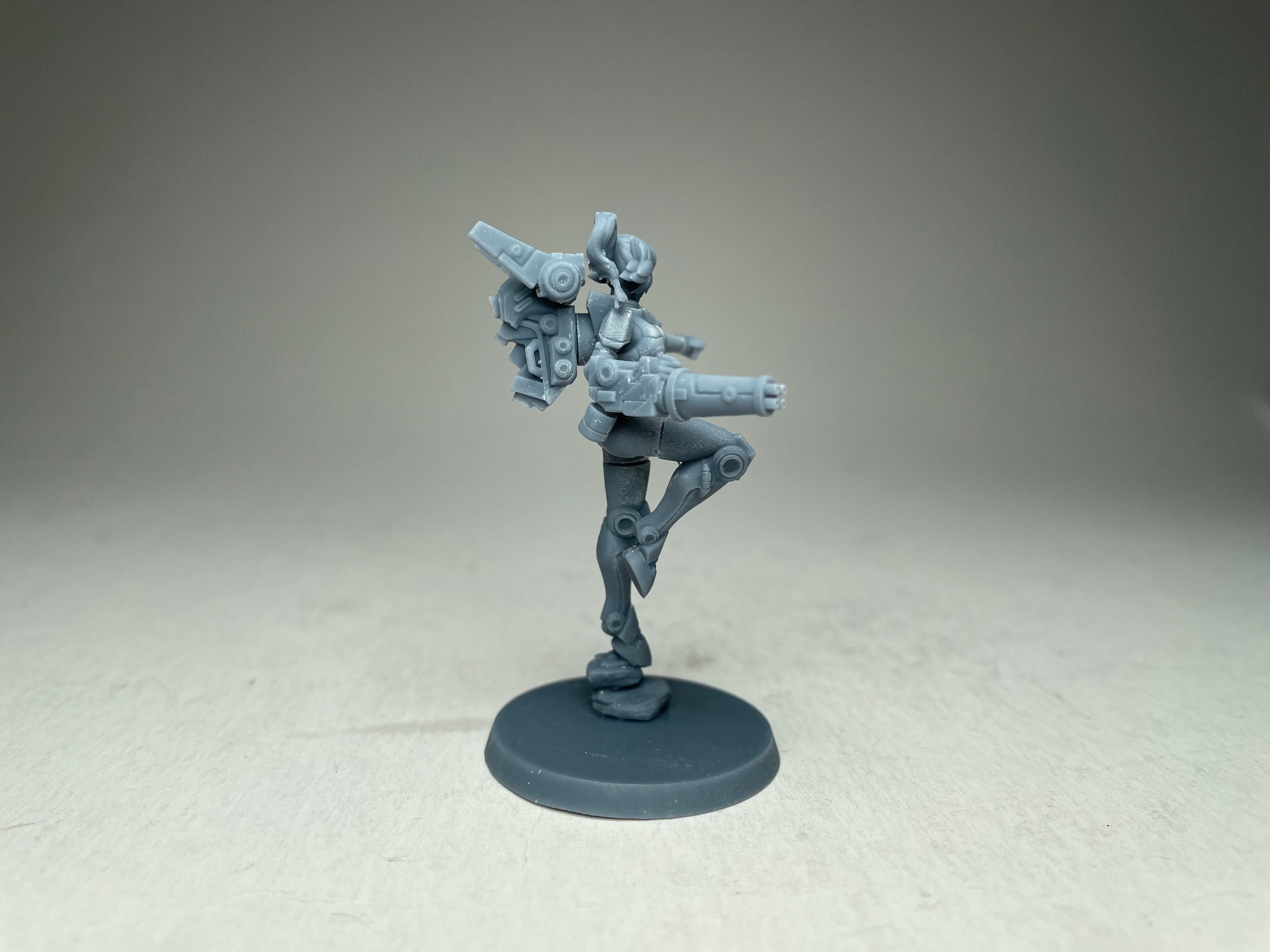 Greater Good Stealth Suit. 3D printed mini.