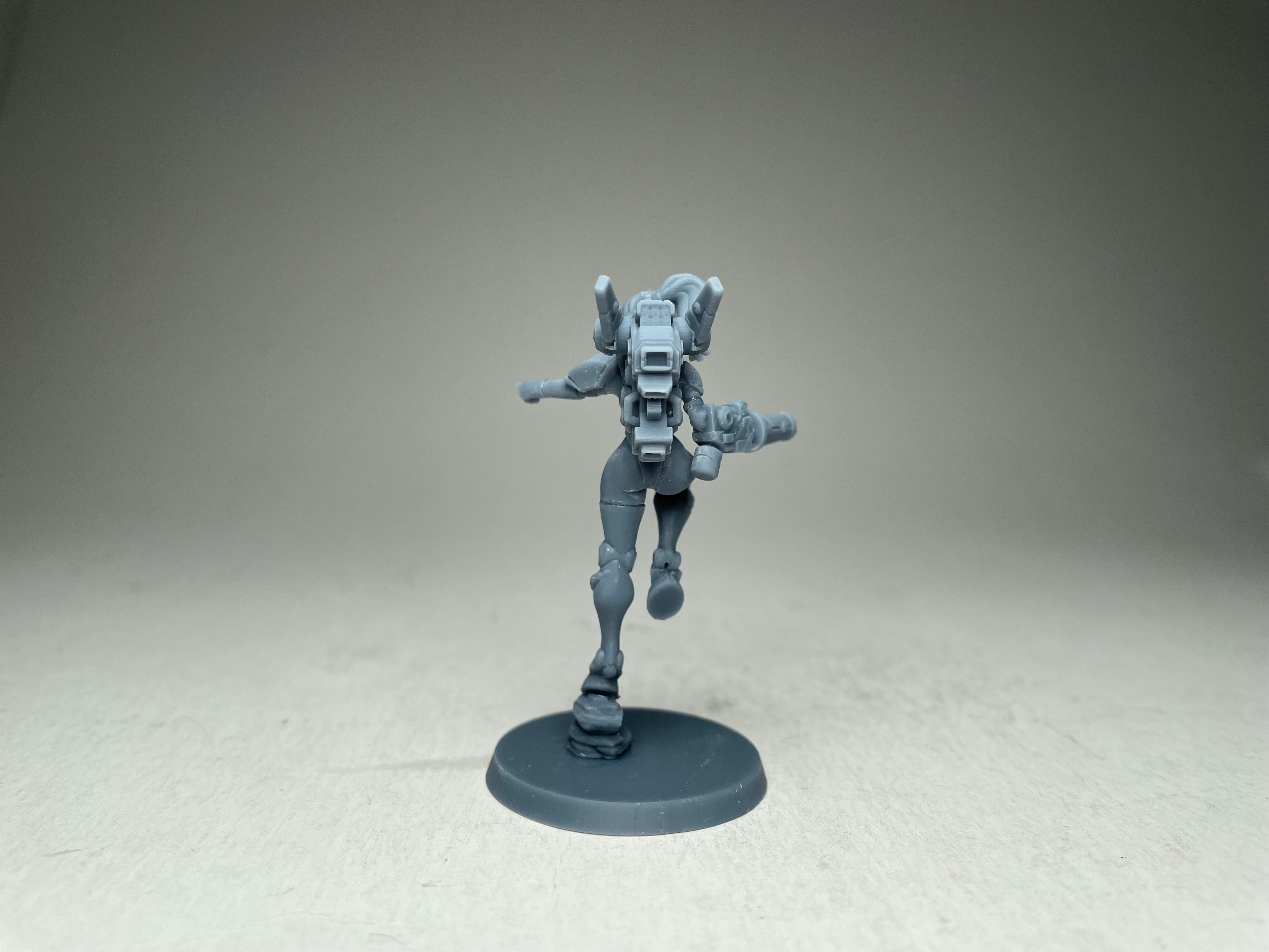 Greater Good Stealth Suit. 3D printed mini.
