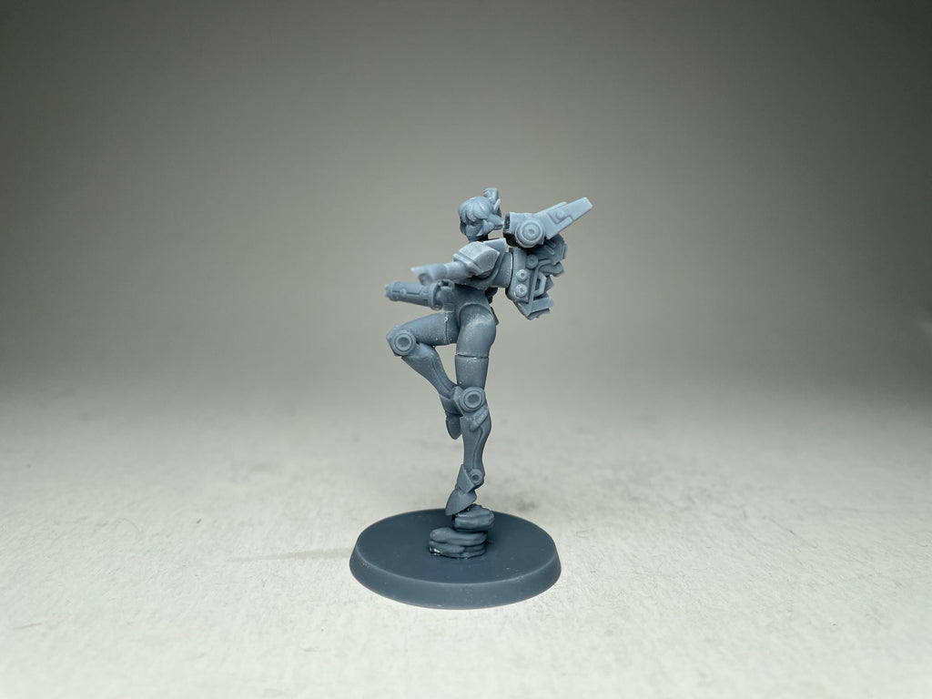 Greater Good Stealth Suit. 3D printed mini.