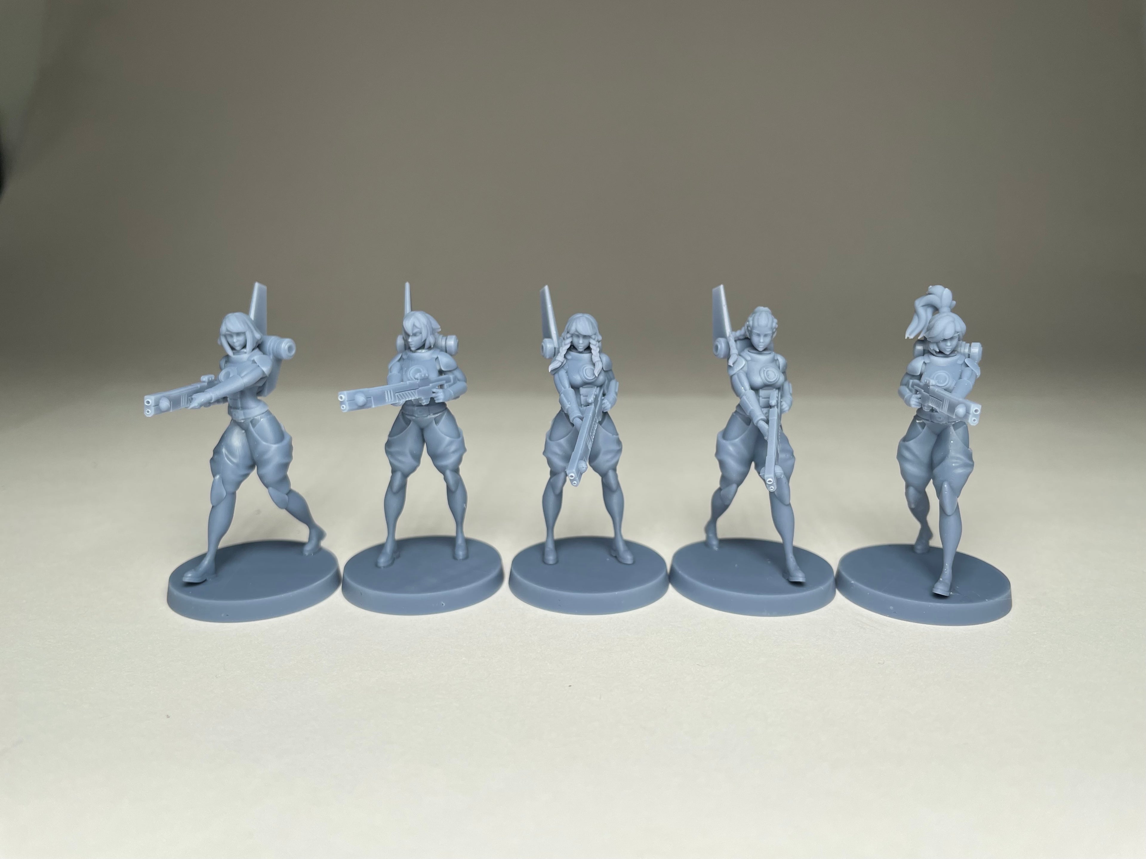 Greater Good Human Auxiliaries. 3D printed mini.