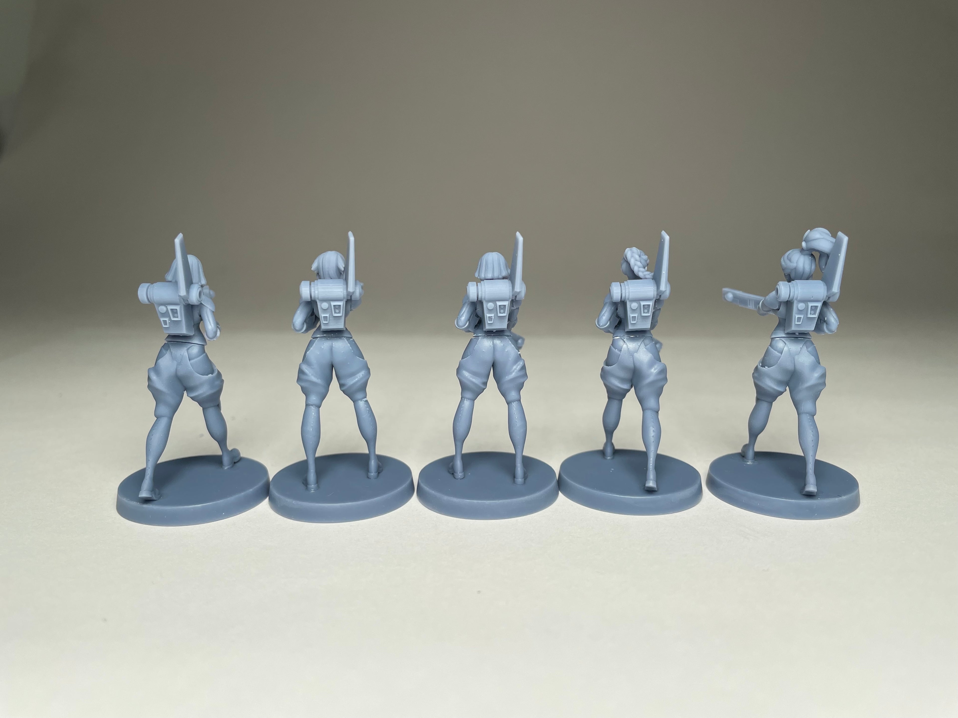 Greater Good Human Auxiliaries. 3D printed mini.