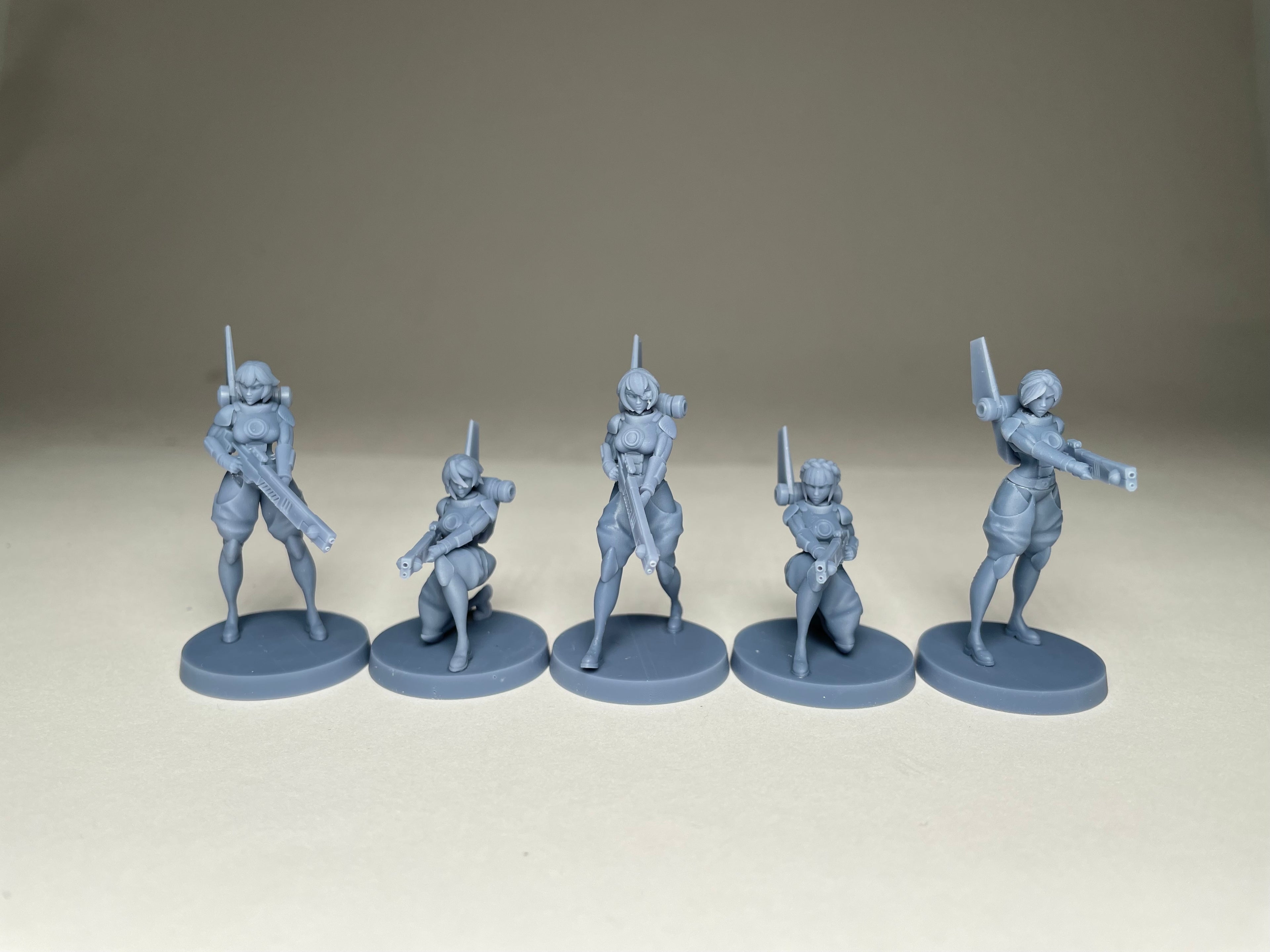 Greater Good Human Auxiliaries. 3D printed mini.