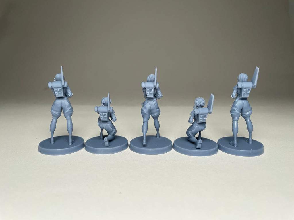 Greater Good Human Auxiliaries. 3D printed mini.
