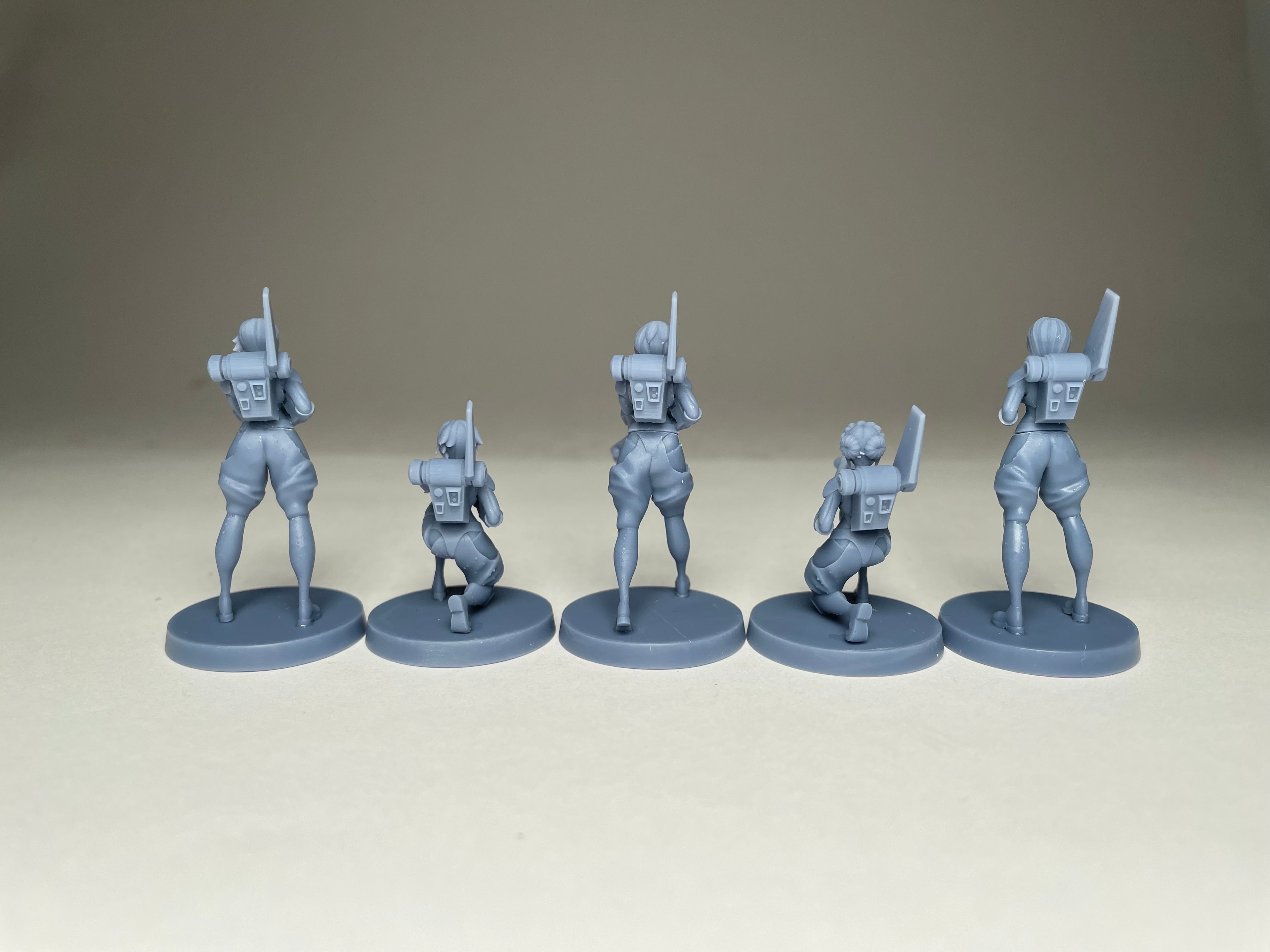 Greater Good Human Auxiliaries. 3D printed mini.