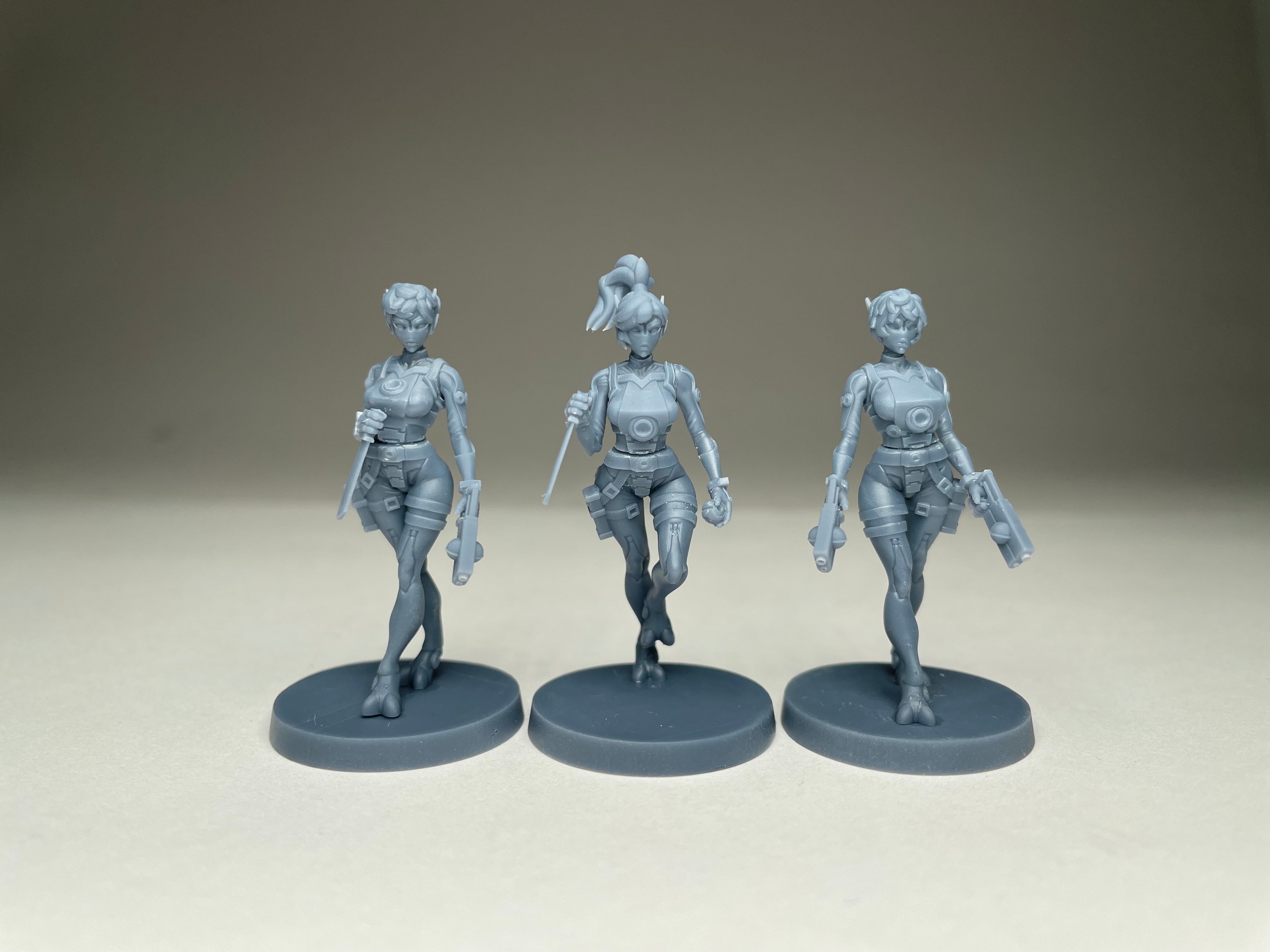 Greater Good Pilots. 3D printed minis.