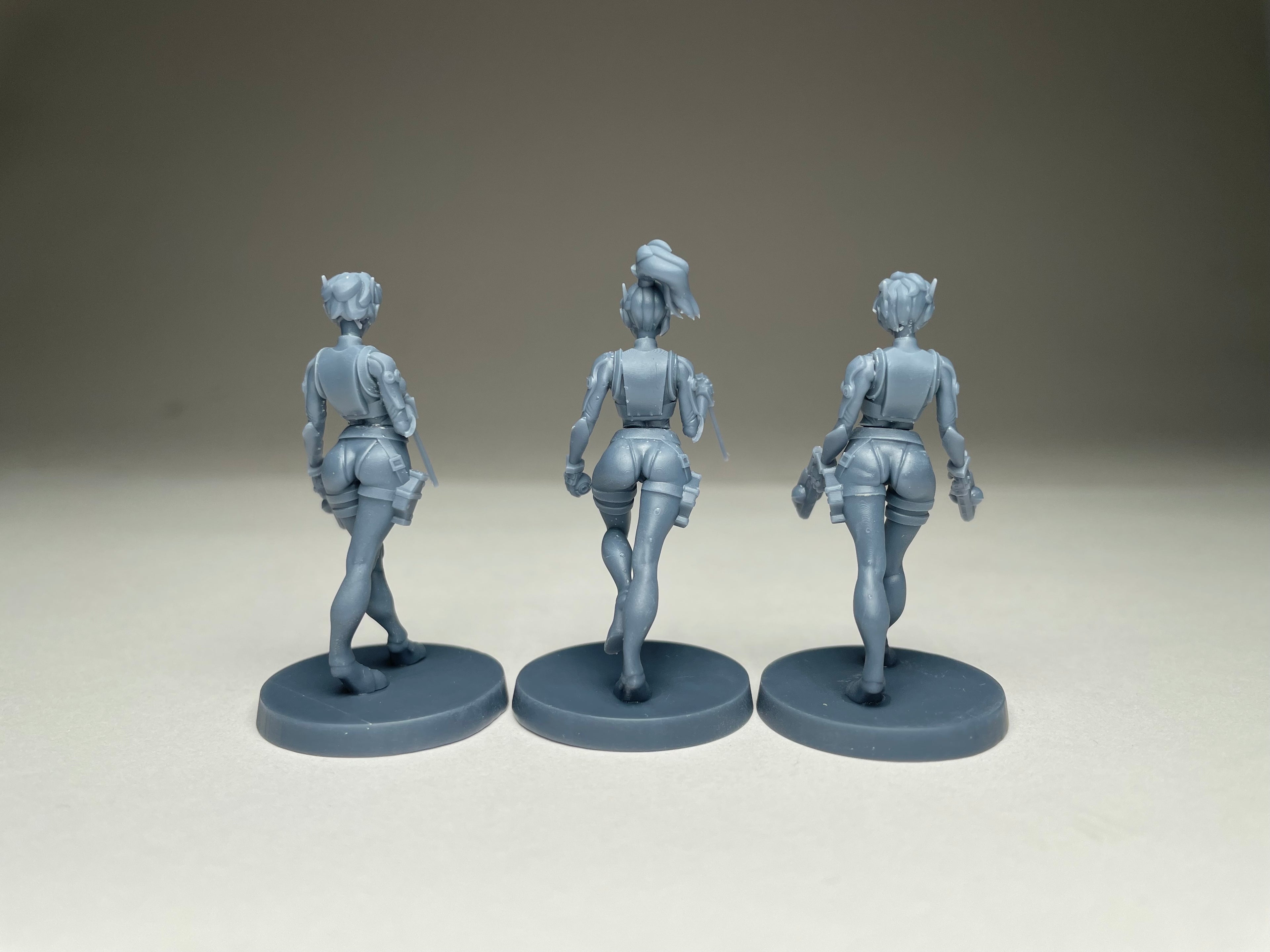 Greater Good Pilots. 3D printed minis.