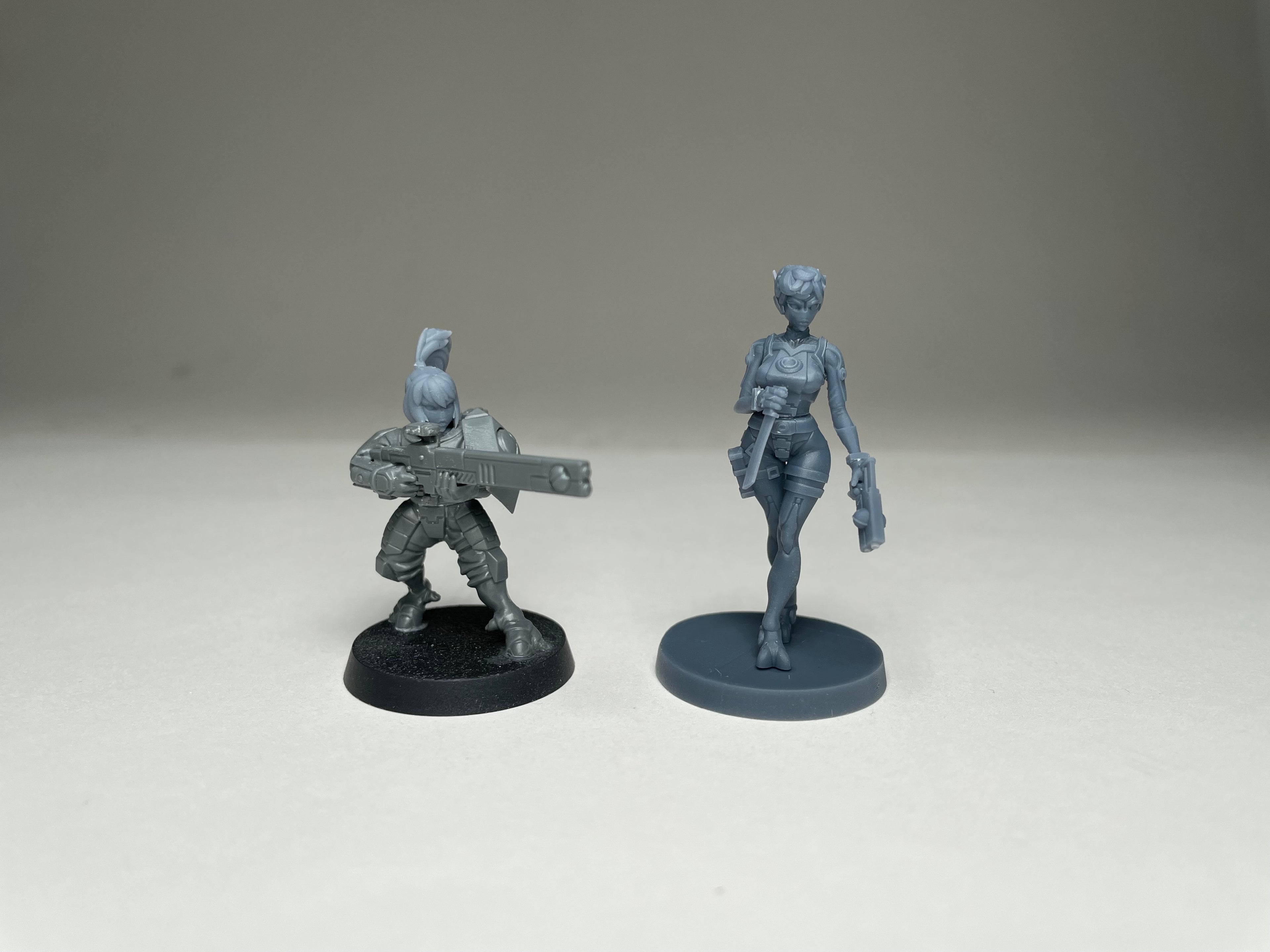 Greater Good Pilots. 3D printed minis.