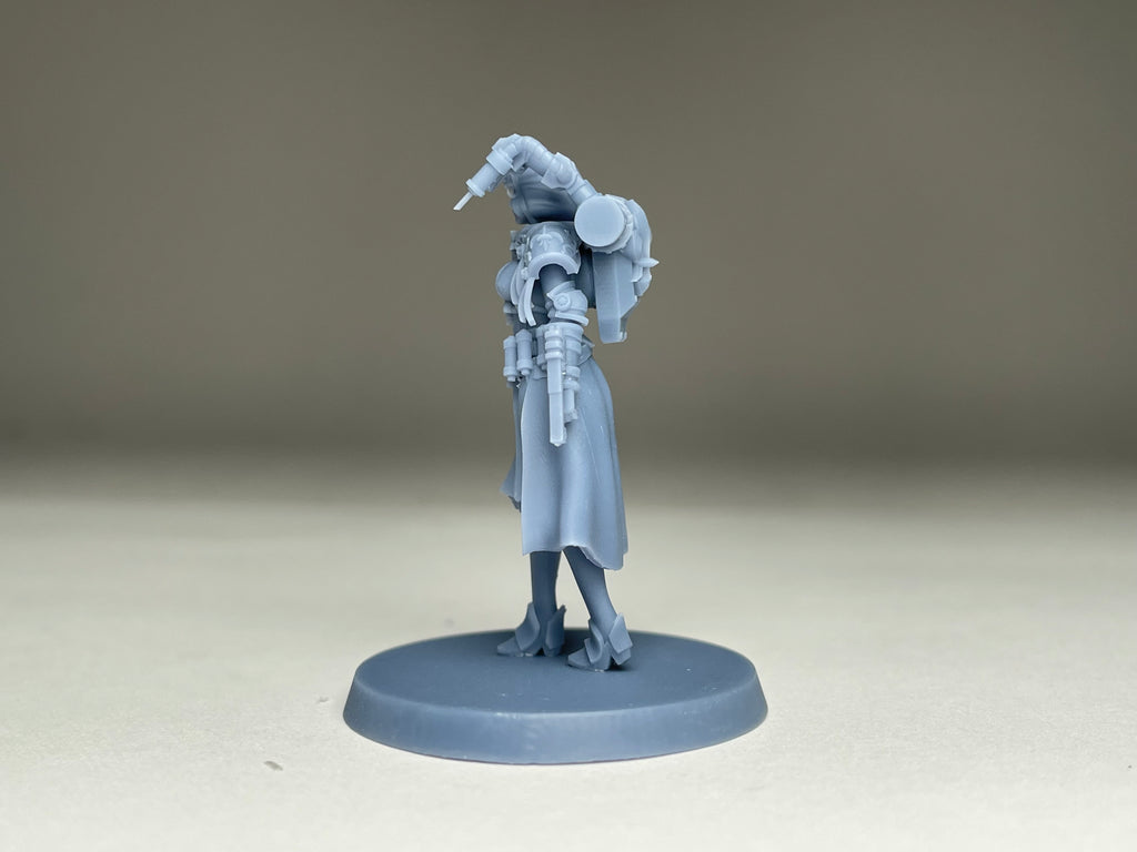 Space Nuns Hospitaller. 3D printed mini.