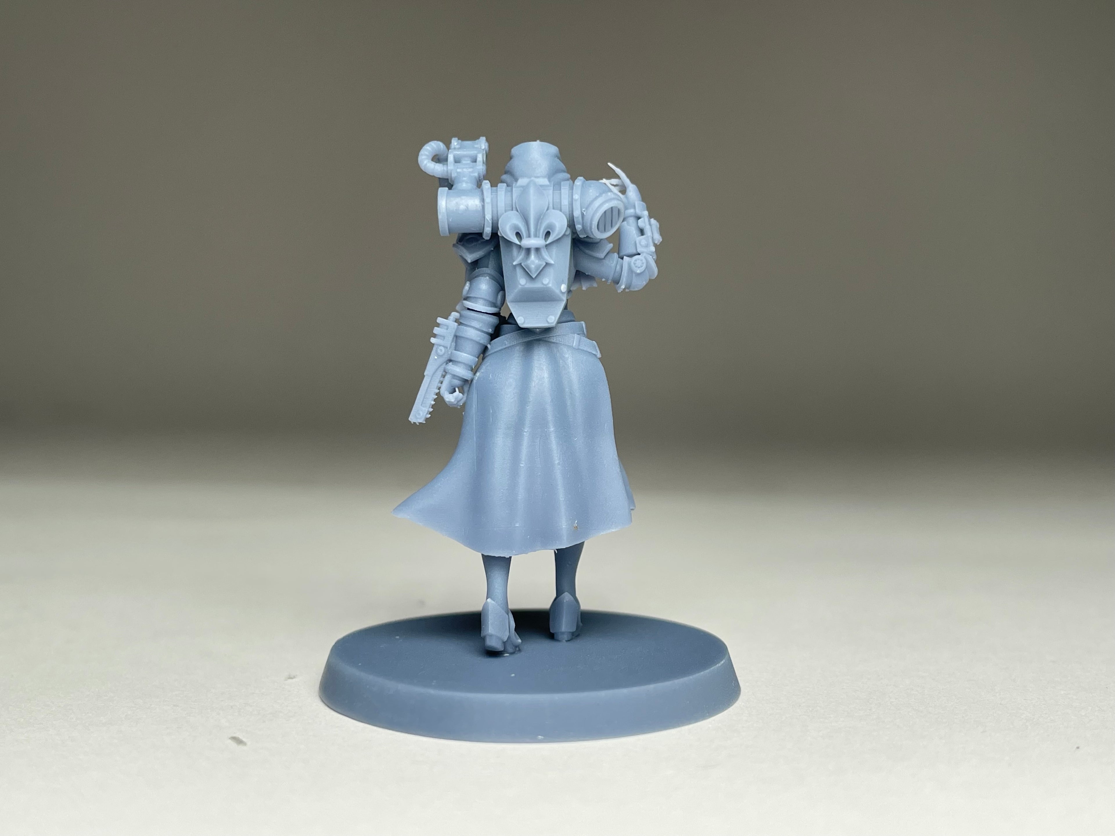 Space Nuns Hospitaller. 3D printed mini.