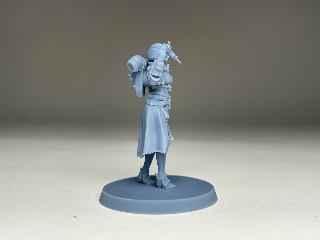 Space Nuns Hospitaller. 3D printed mini.