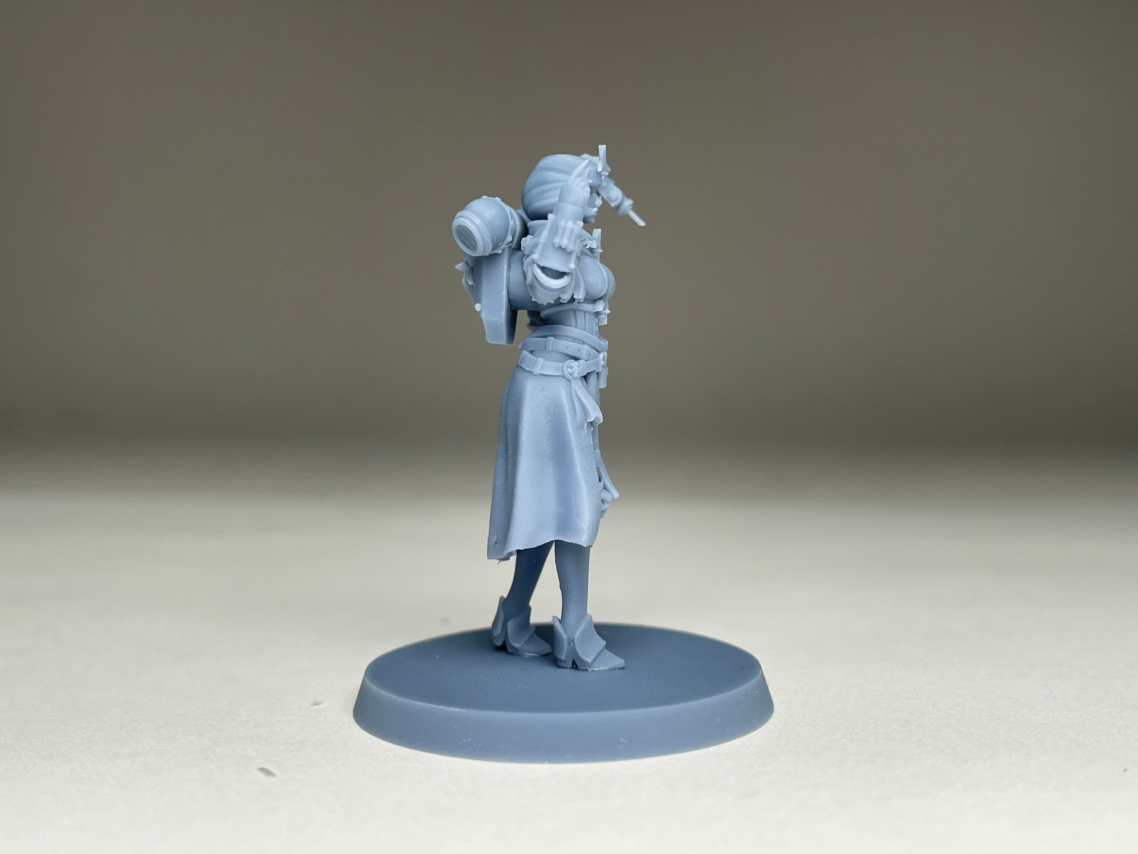 Space Nuns Hospitaller. 3D printed mini.