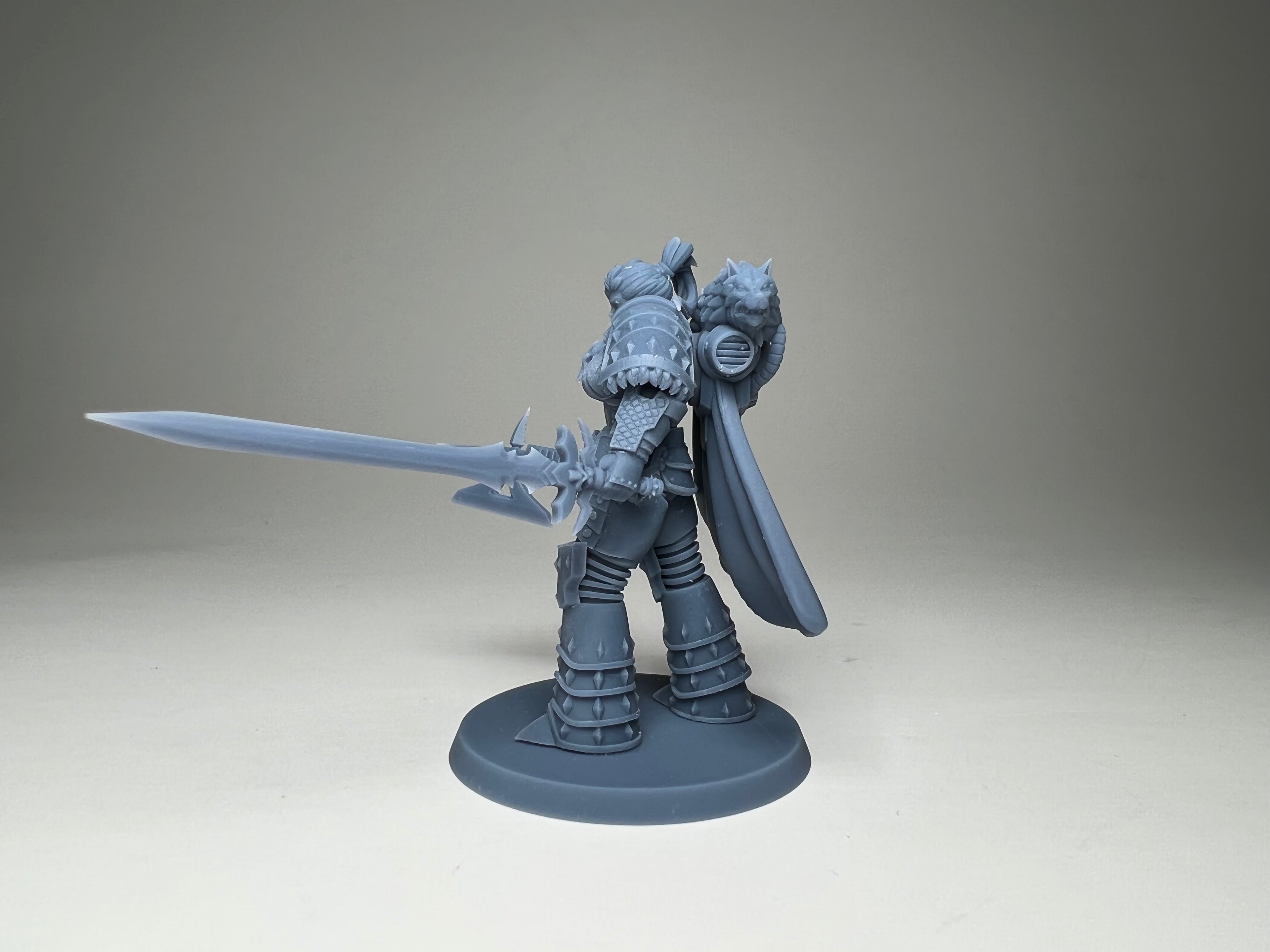 Matriarch Lady Freya. 3D printed mini.