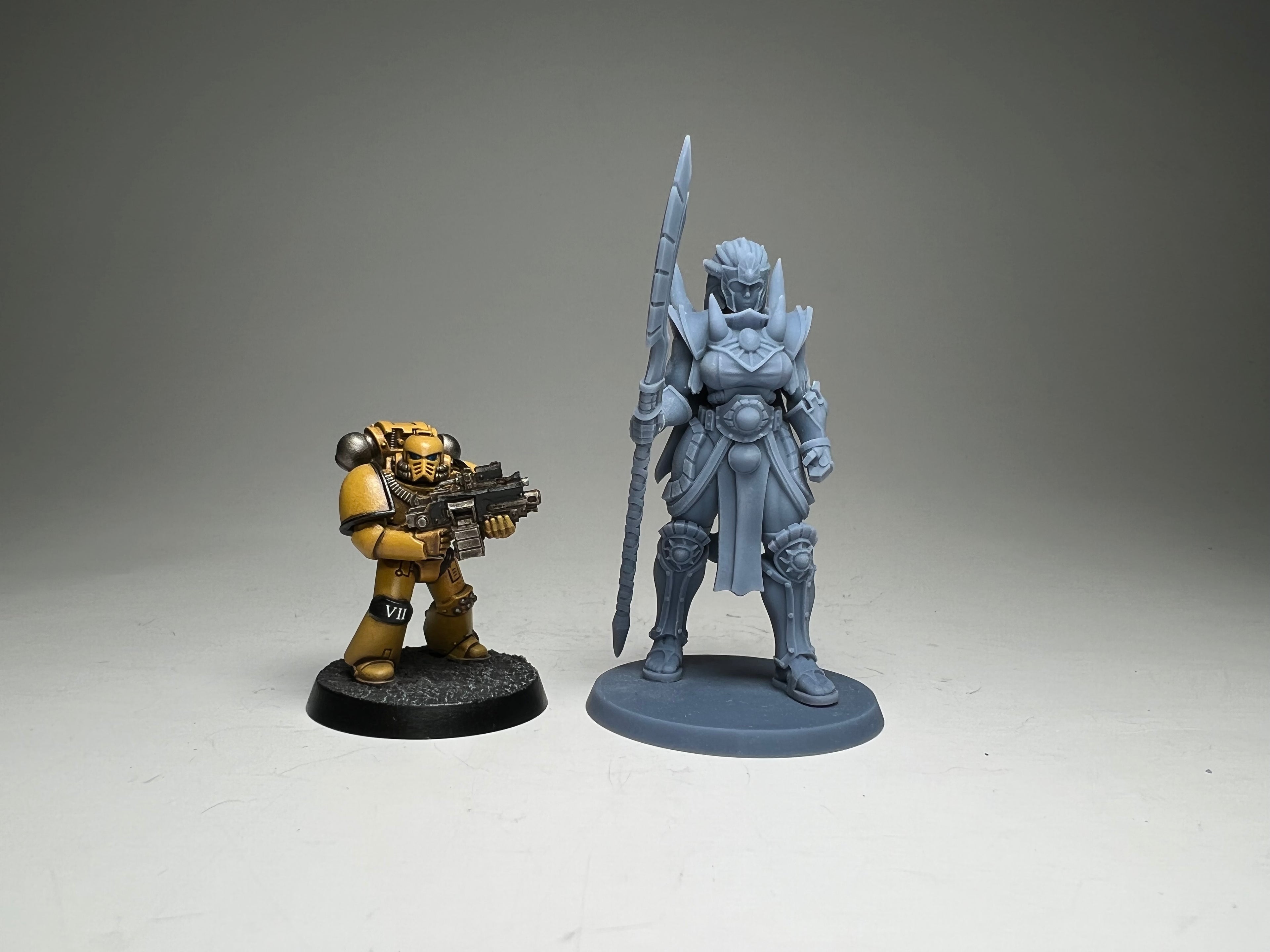 Matriarch Lady Magna. 3D printed mini.