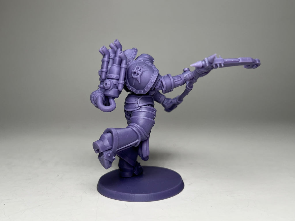Matriarch Lady Morrigan. 3D printed mini.