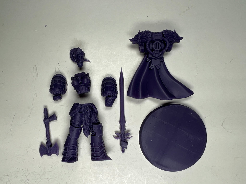 Matriarch Lady Freya. 3D printed mini.
