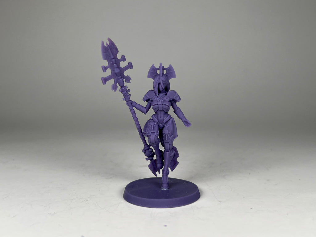 Space Robots Necrolord. 3D printed mini.