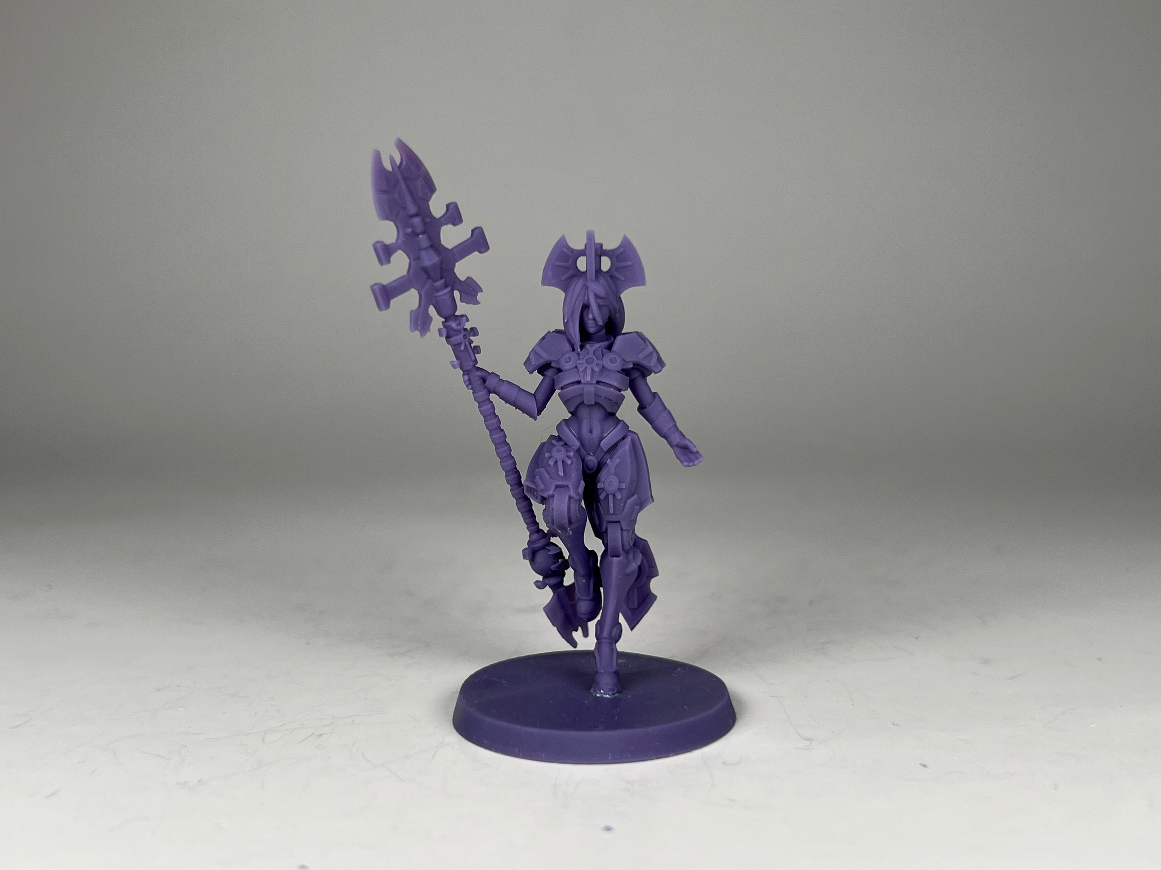 Space Robots Necrolord. 3D printed mini.