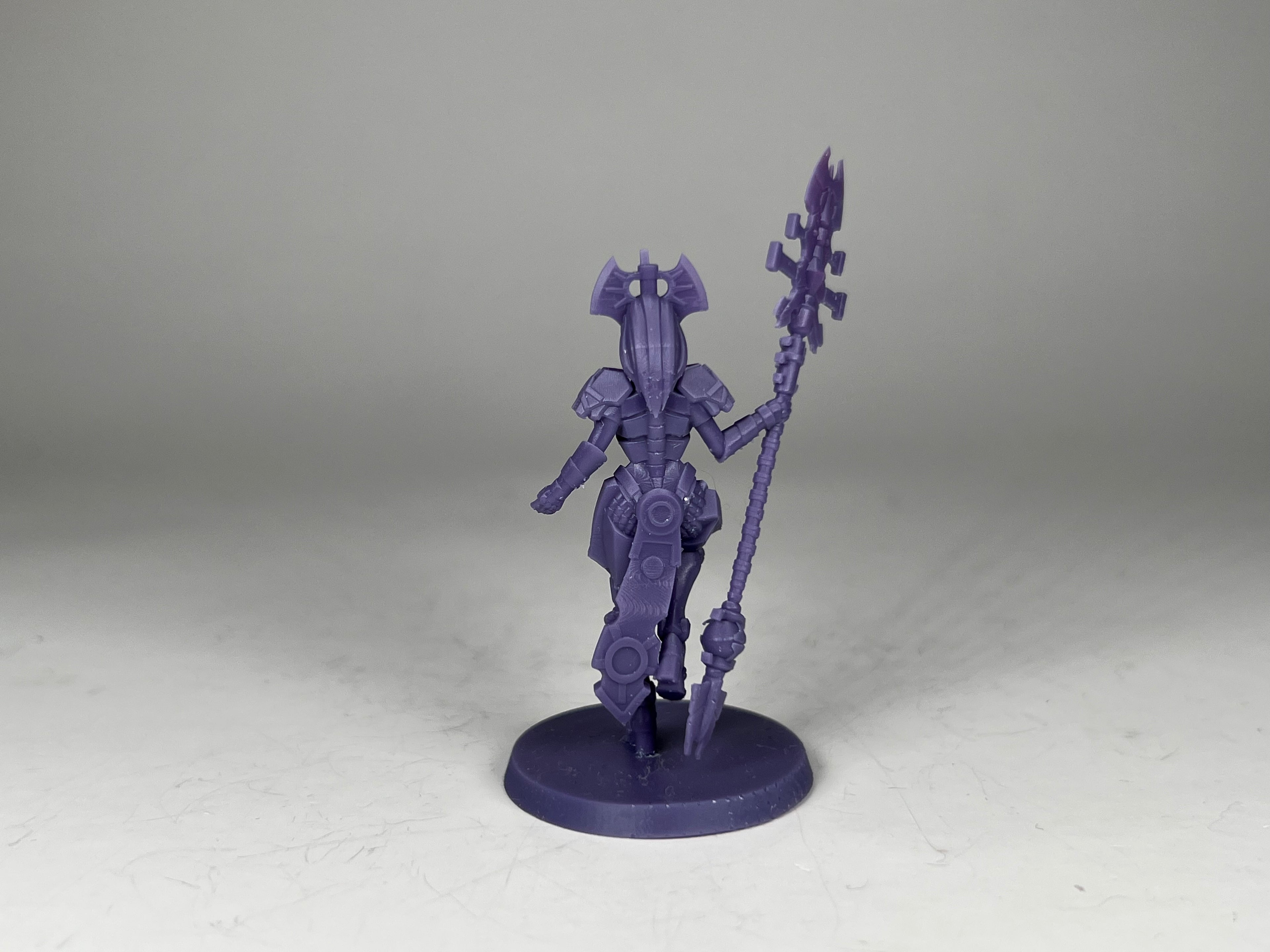 Space Robots Necrolord. 3D printed mini.