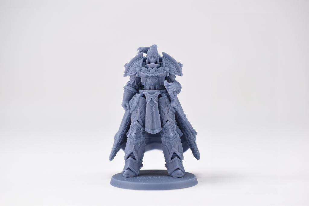 Matriarch Lady Khan. 3D printed mini.