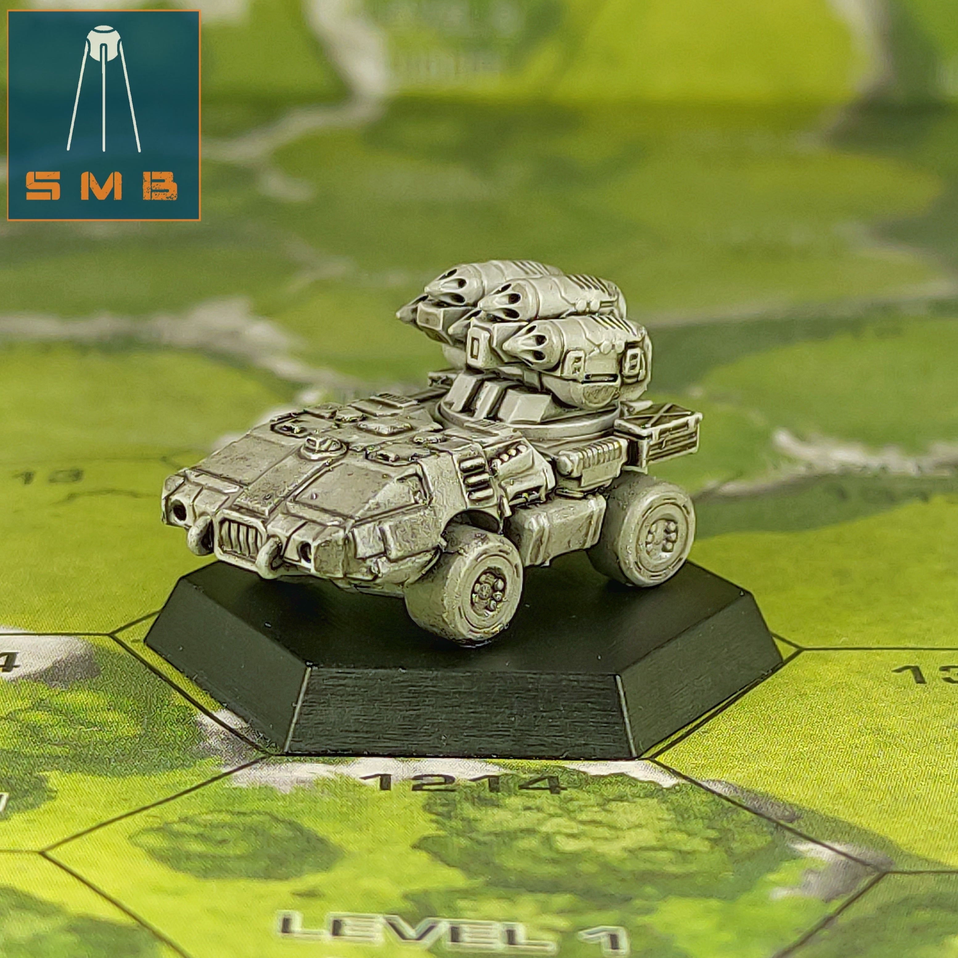 Light Nesun Raket. 3D printed mini.