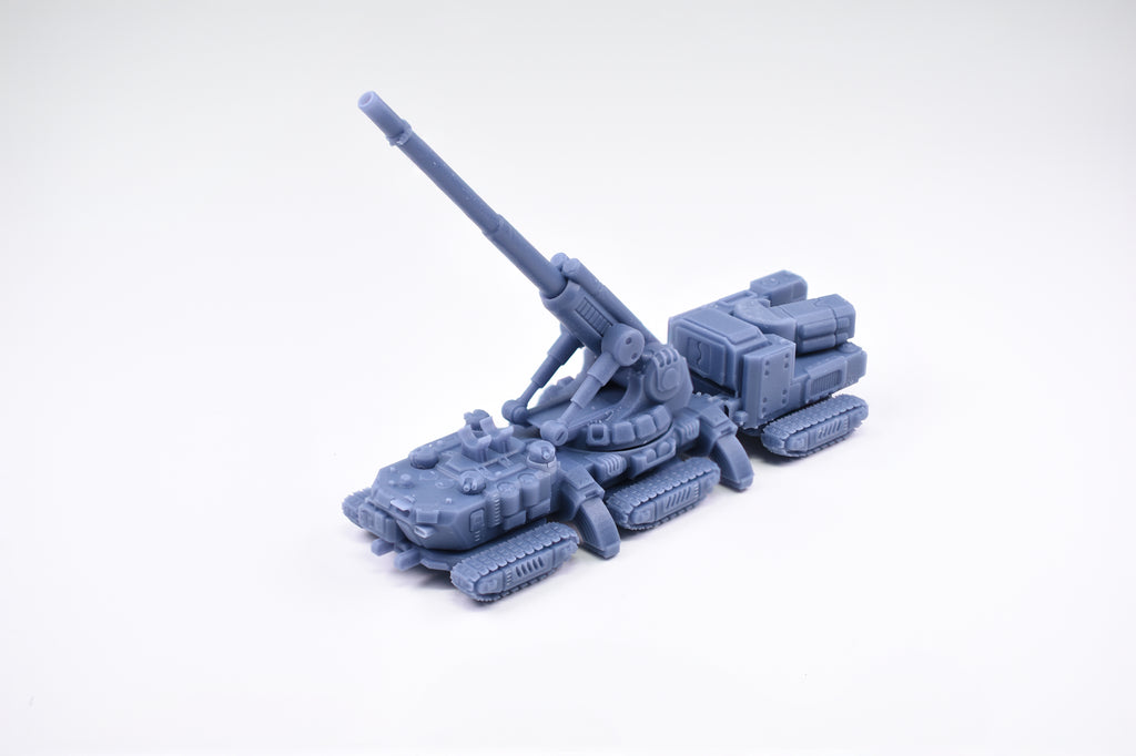 Long Tommy artillery. 3D printed mini.