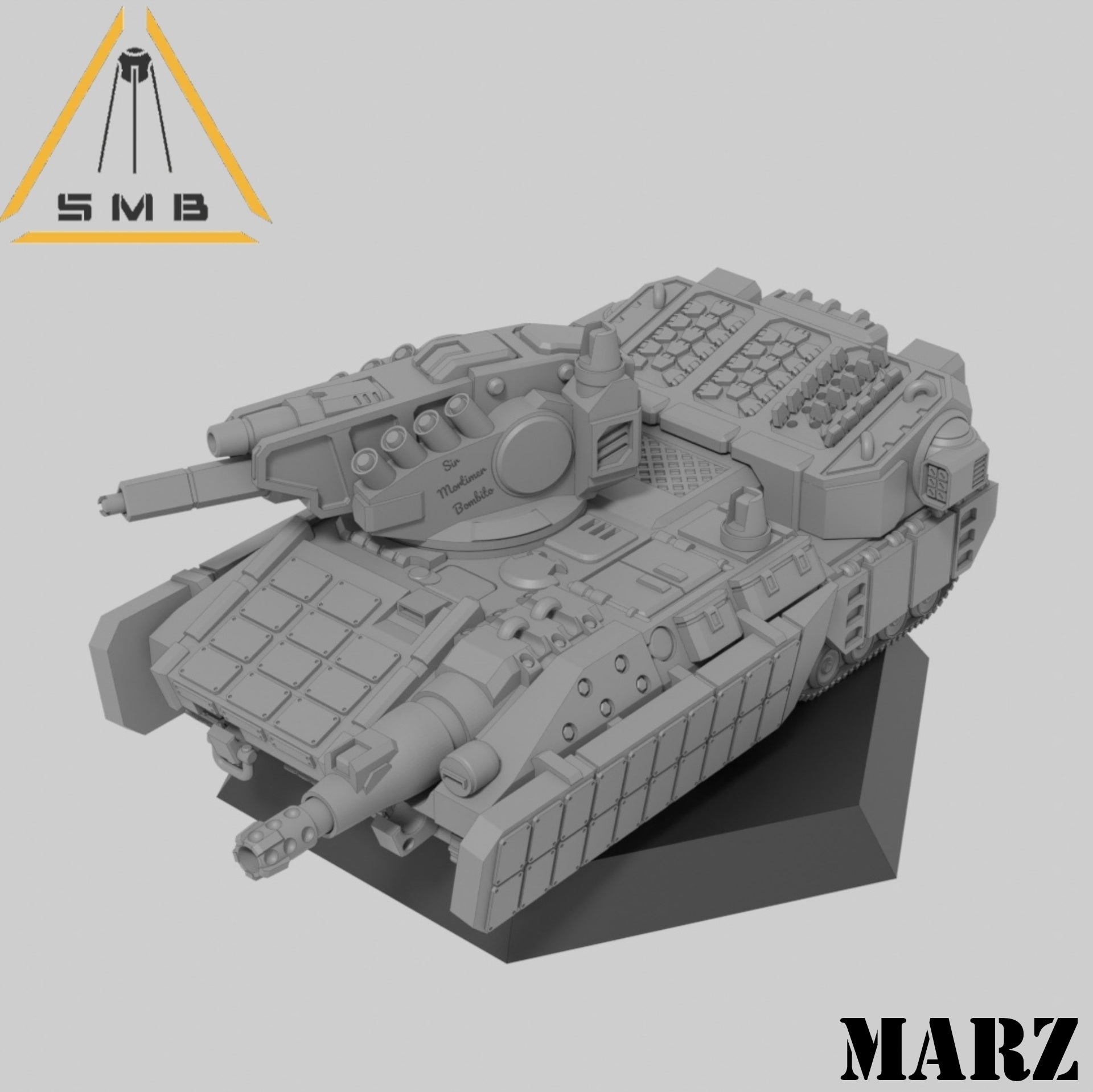 Marz Tank. 3D printed mini.