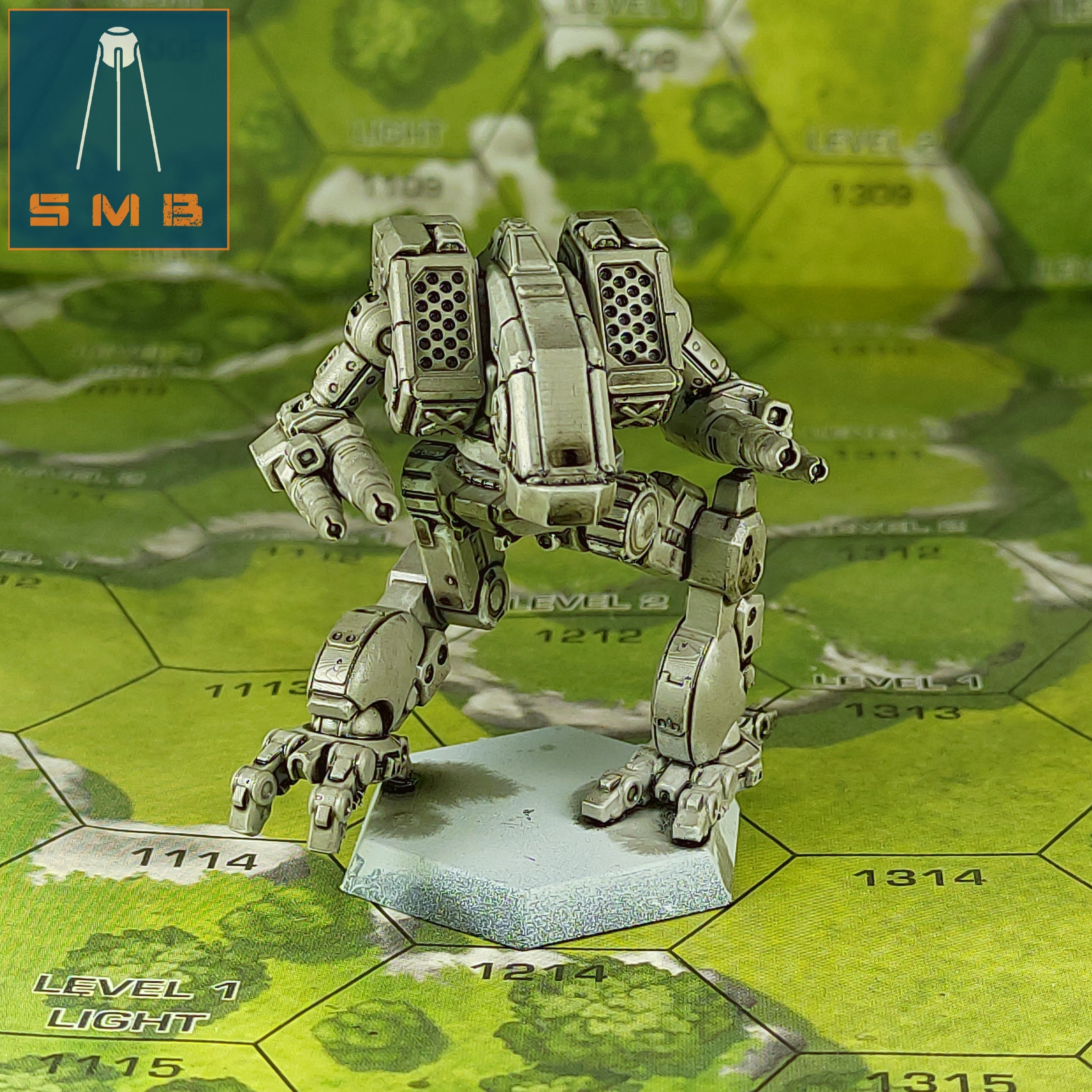 Mdog P mecha. 3D printed mini.