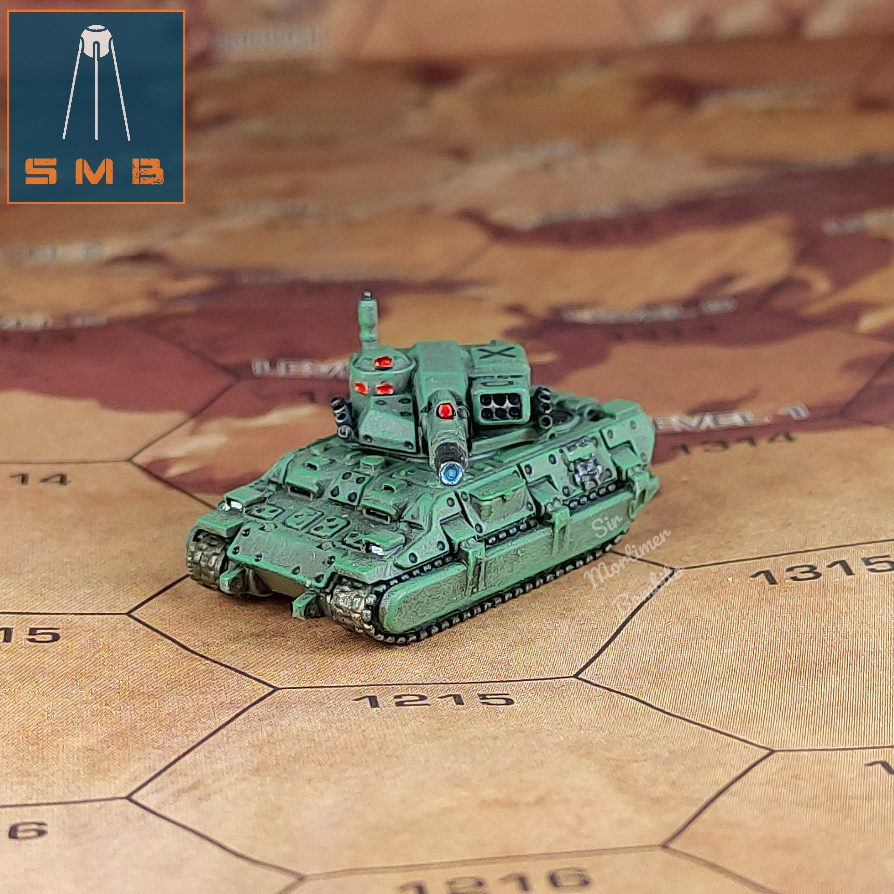Murmidoni Tank. 3D printed mini.