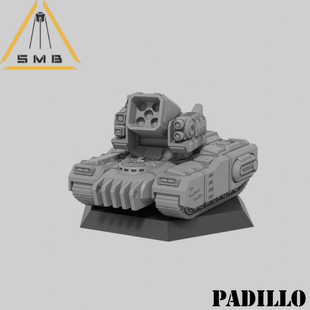 Padillo Tank. 3D printed mini.