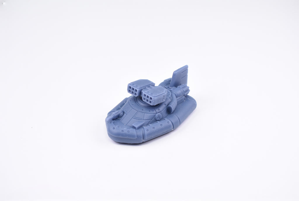 Pegas K Hovercraft (pointed nose). 3D printed mini.