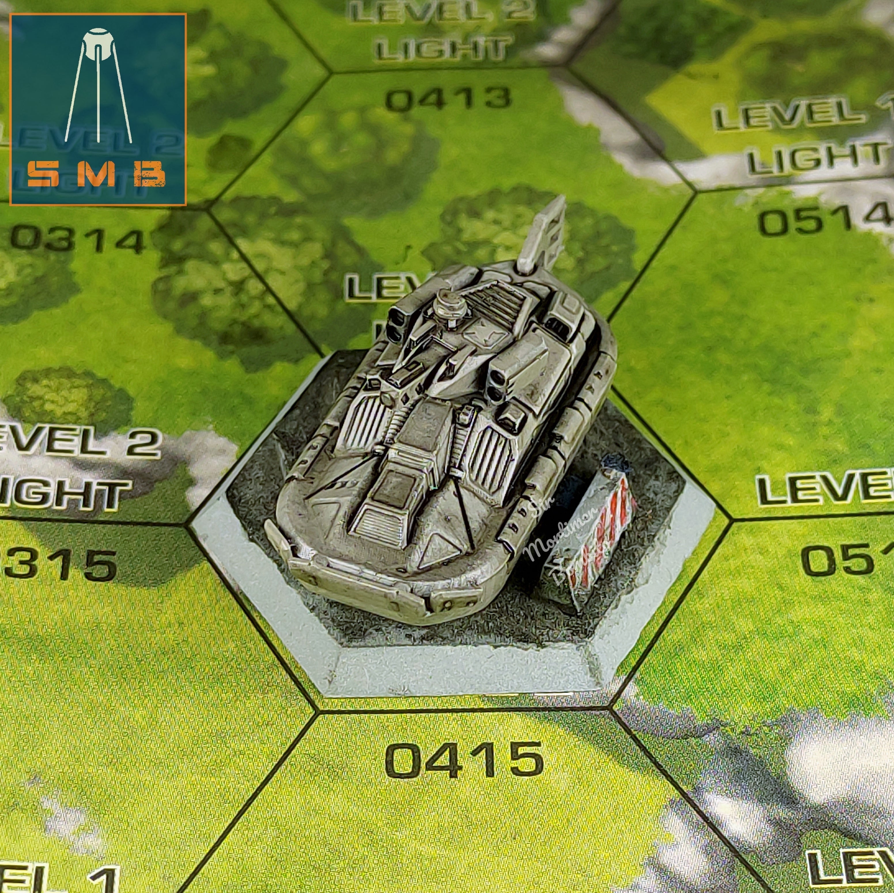 Edgar Hovercraft. 3D printed mini.