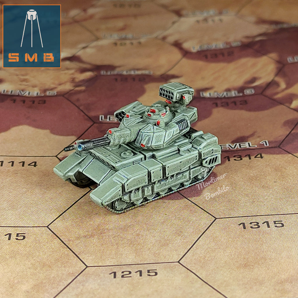 Mantikora Tank. 3D printed mini.