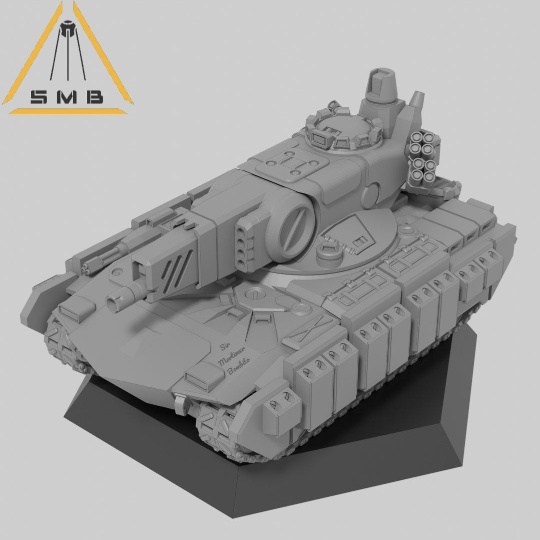 Bulldogi Tank. 3D printed mini.