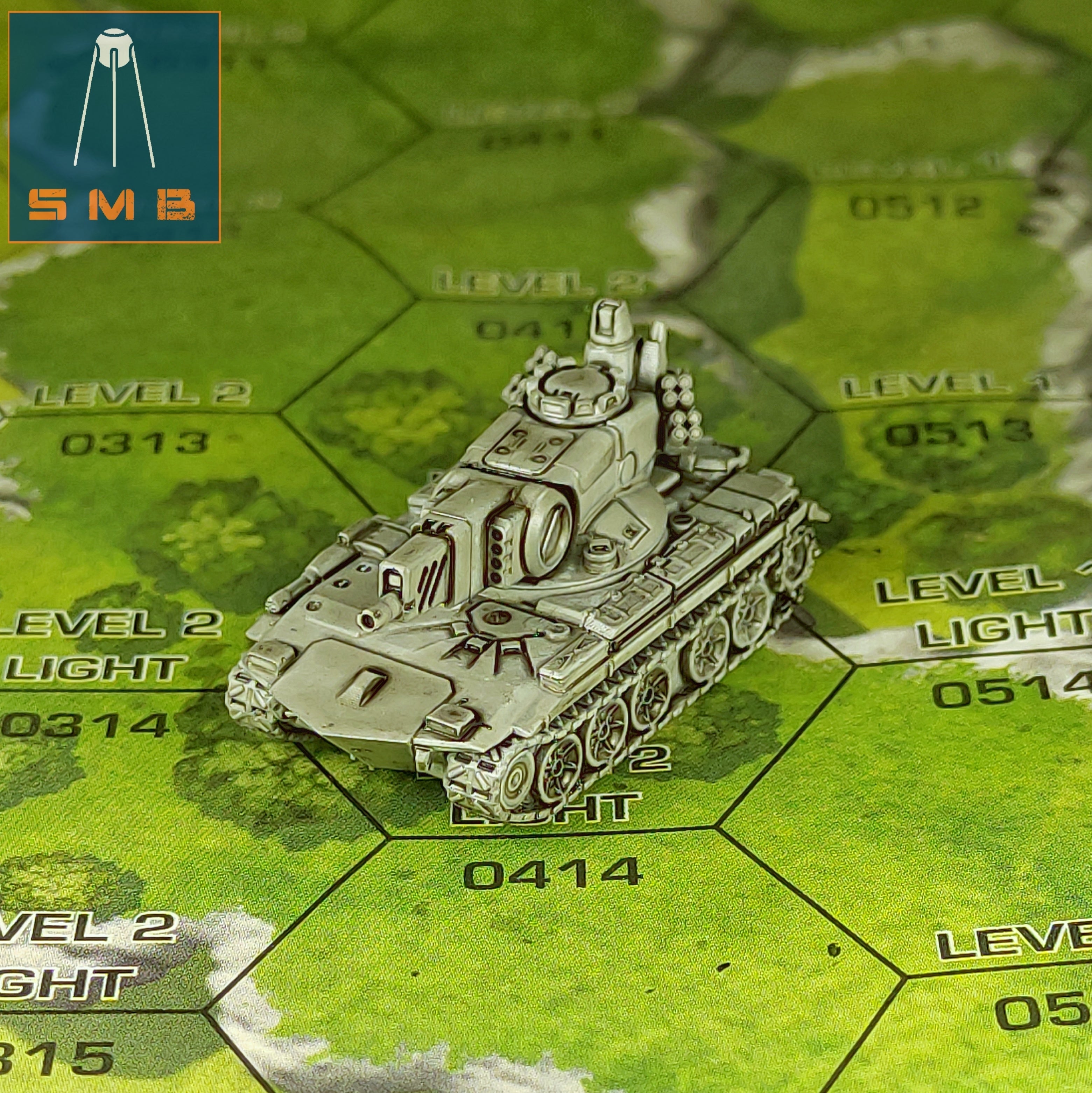 Bulldogi Tank. 3D printed mini.