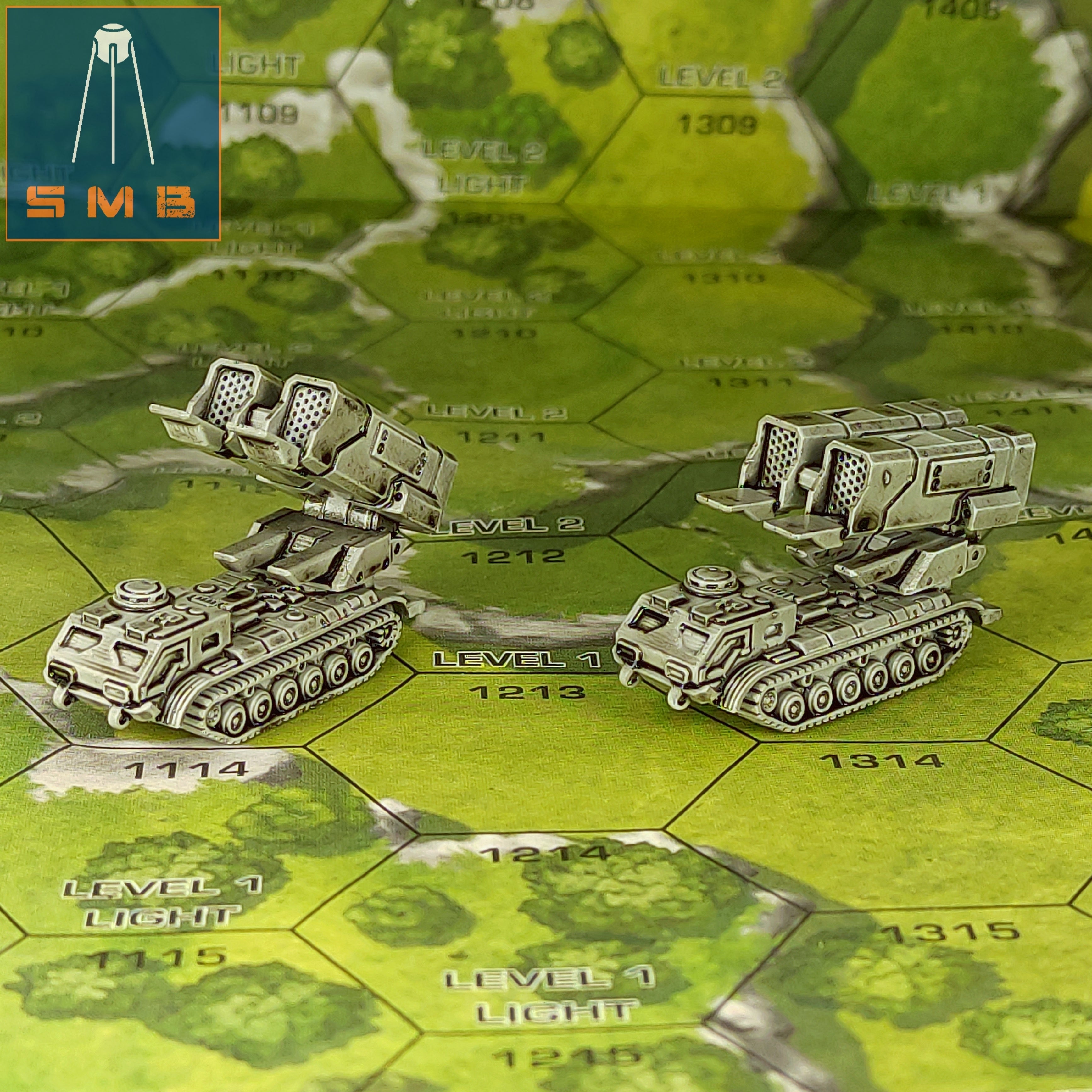 LRMC Tank. 3D printed mini.