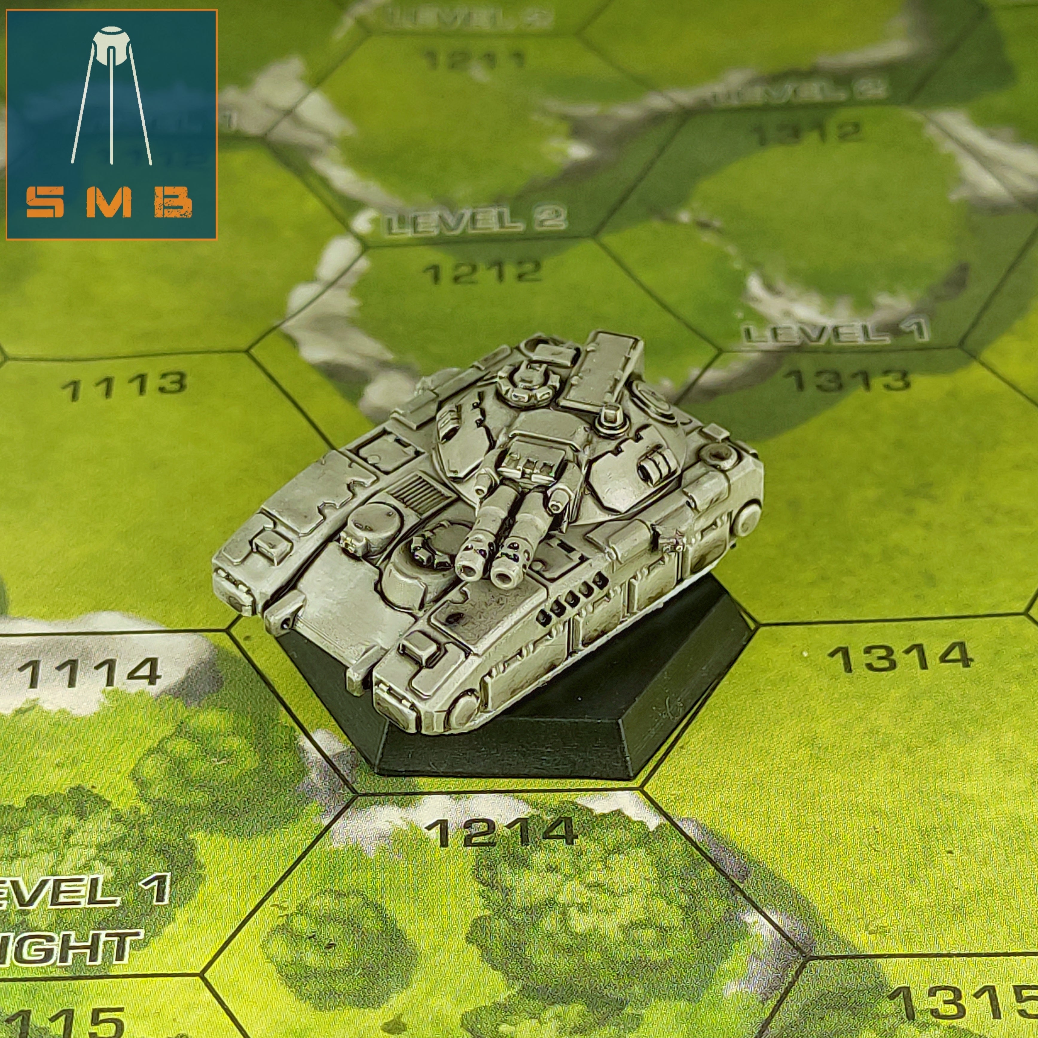 Demolish C Tank. 3D printed mini.