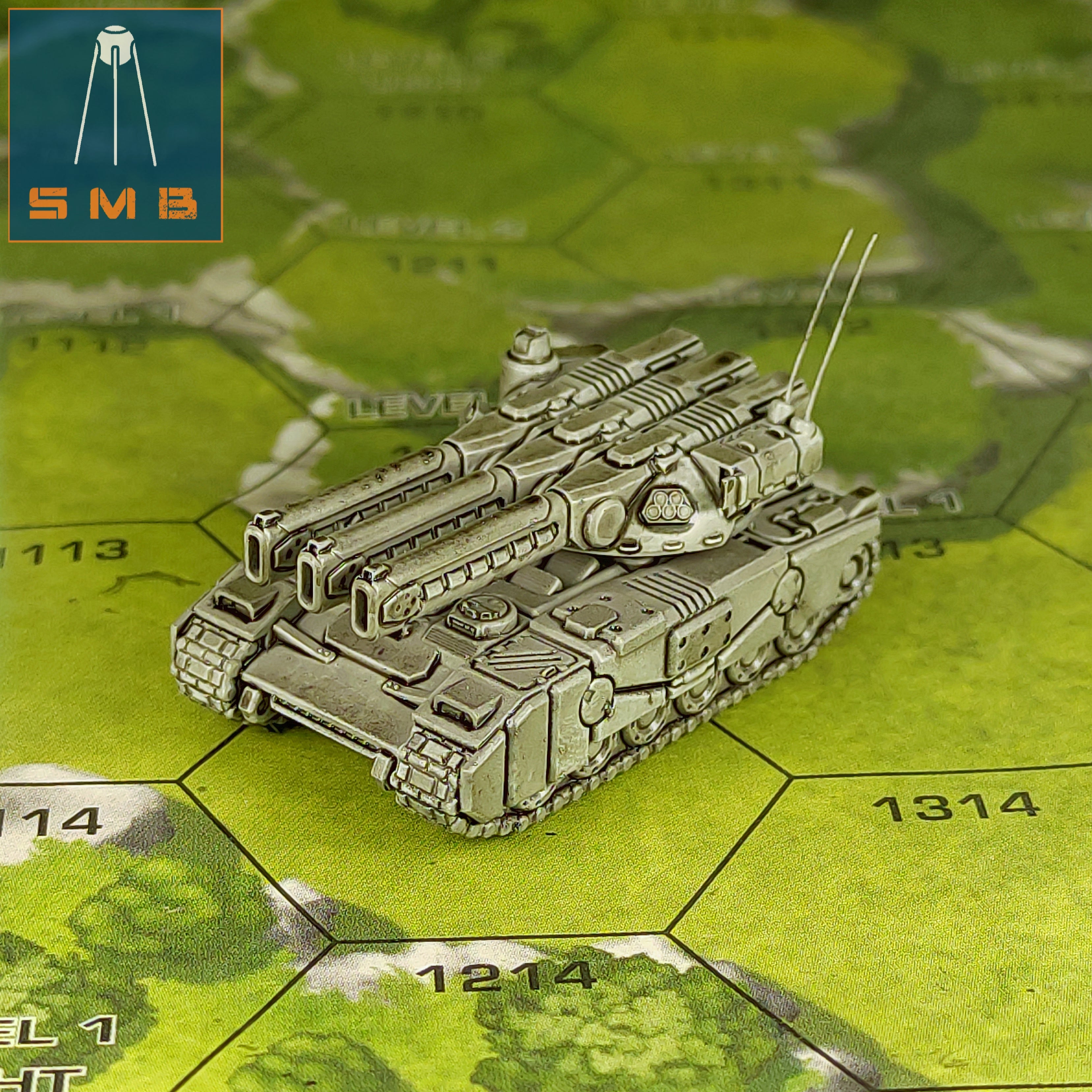 Alakorn 6 Tank. 3D printed mini.