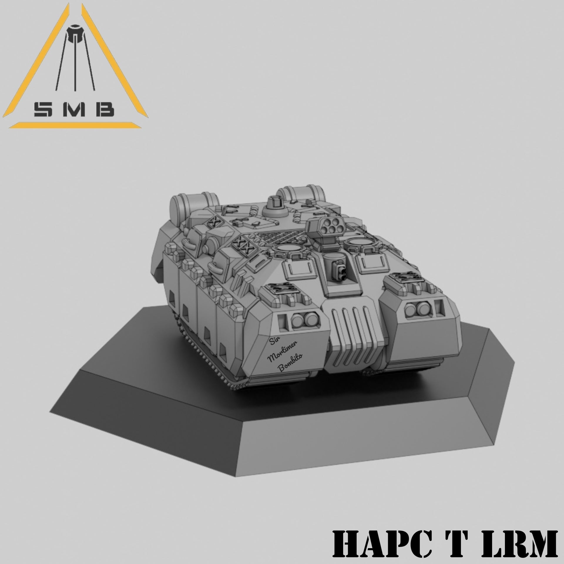 HAPC Tracked Transport. 3D printed mini.