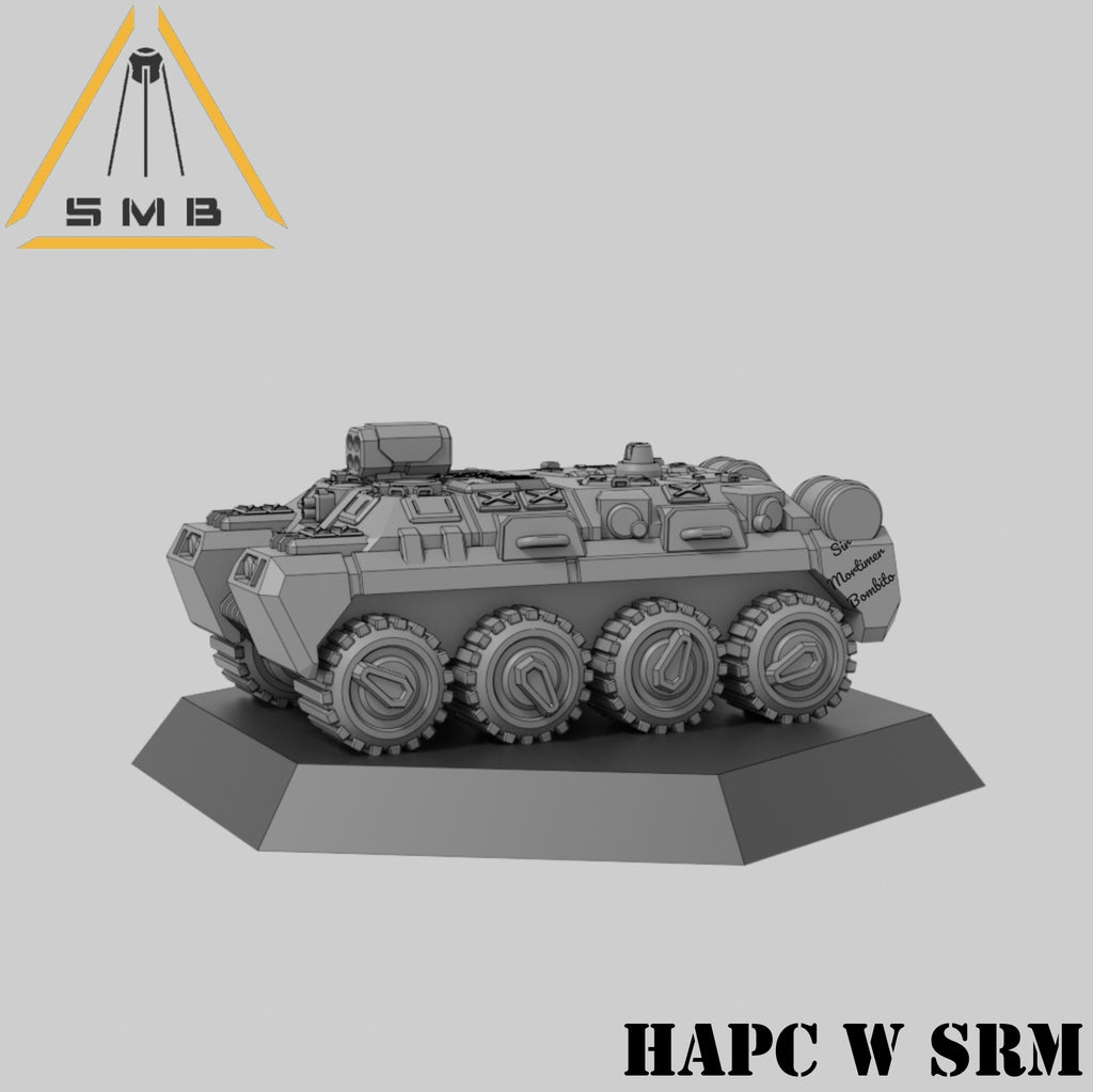 HAPC Wheeled Transport. 3D printed mini.
