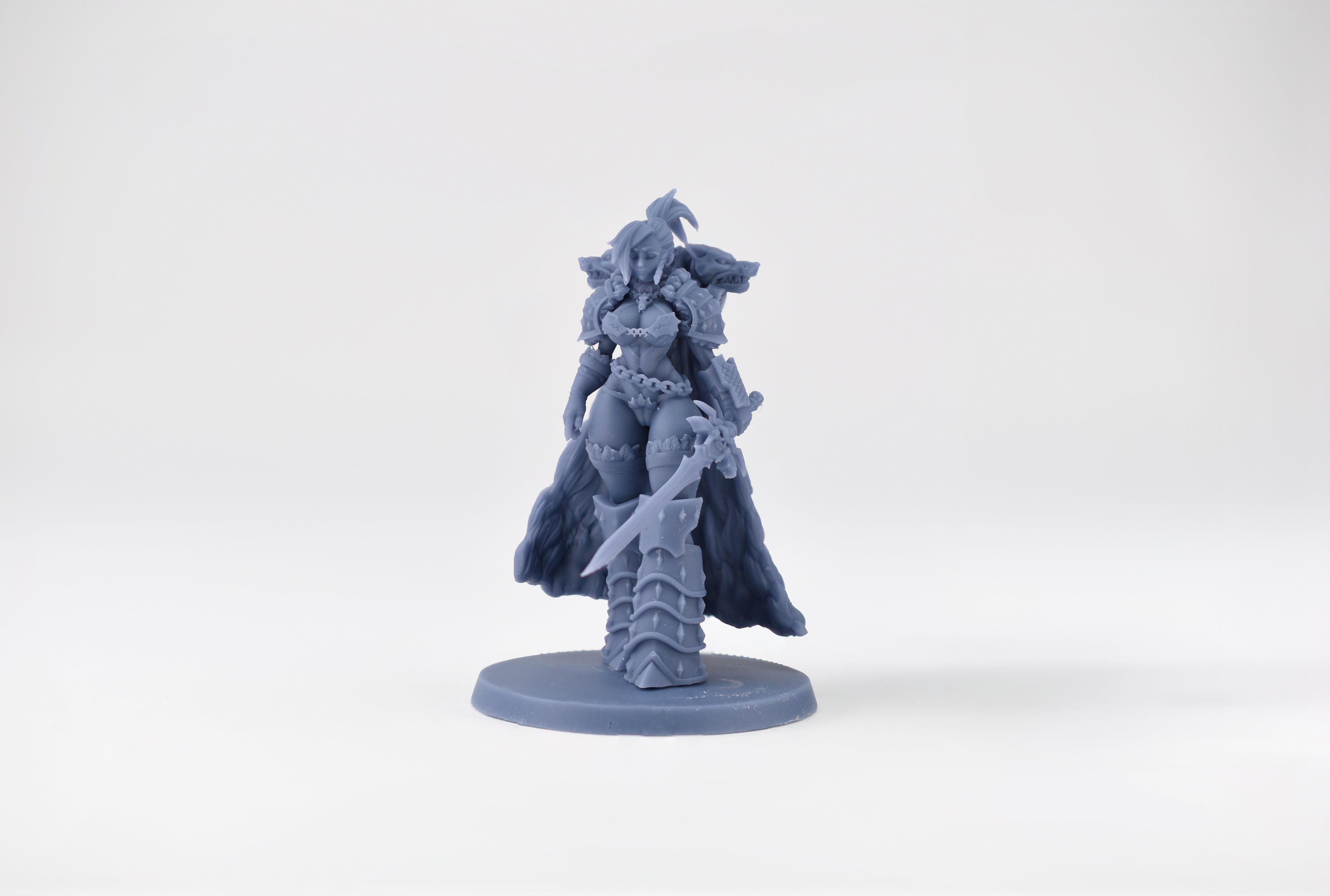 Matriarch Lady Freya 3 Waifu. 3D printed mini.