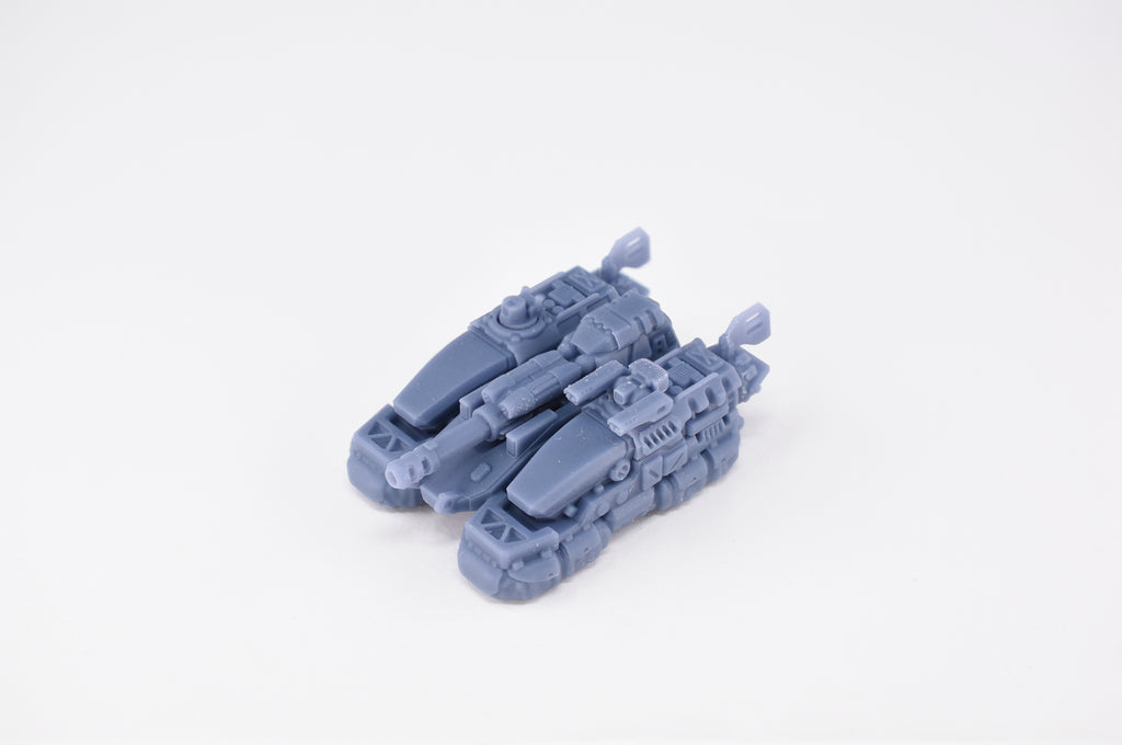 Sam Destroyer Hovercraft. 3D printed mini.