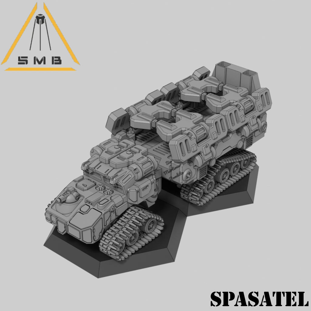 Spasatel Recovery Tank. 3D printed mini.