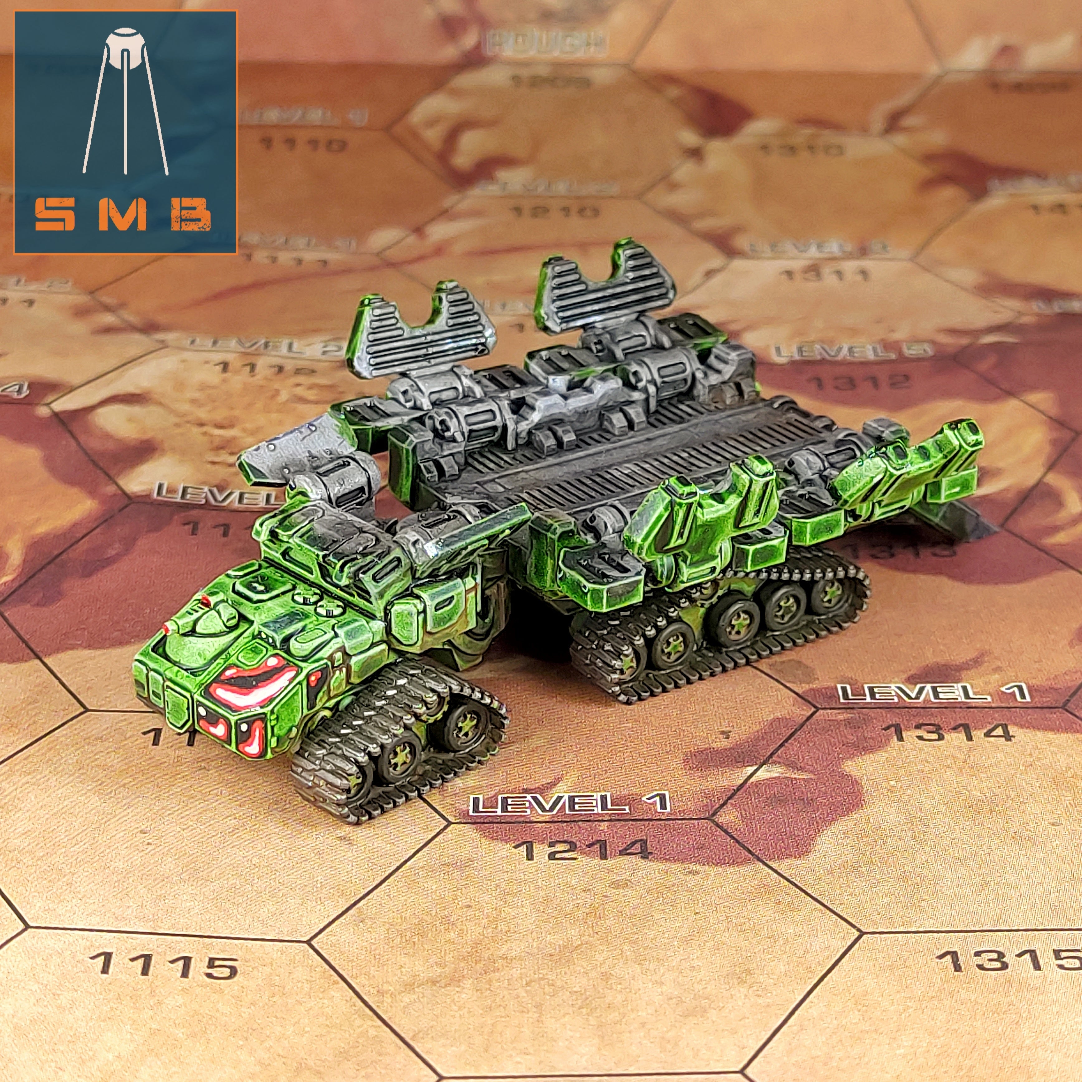 Spasatel Recovery Tank. 3D printed mini.
