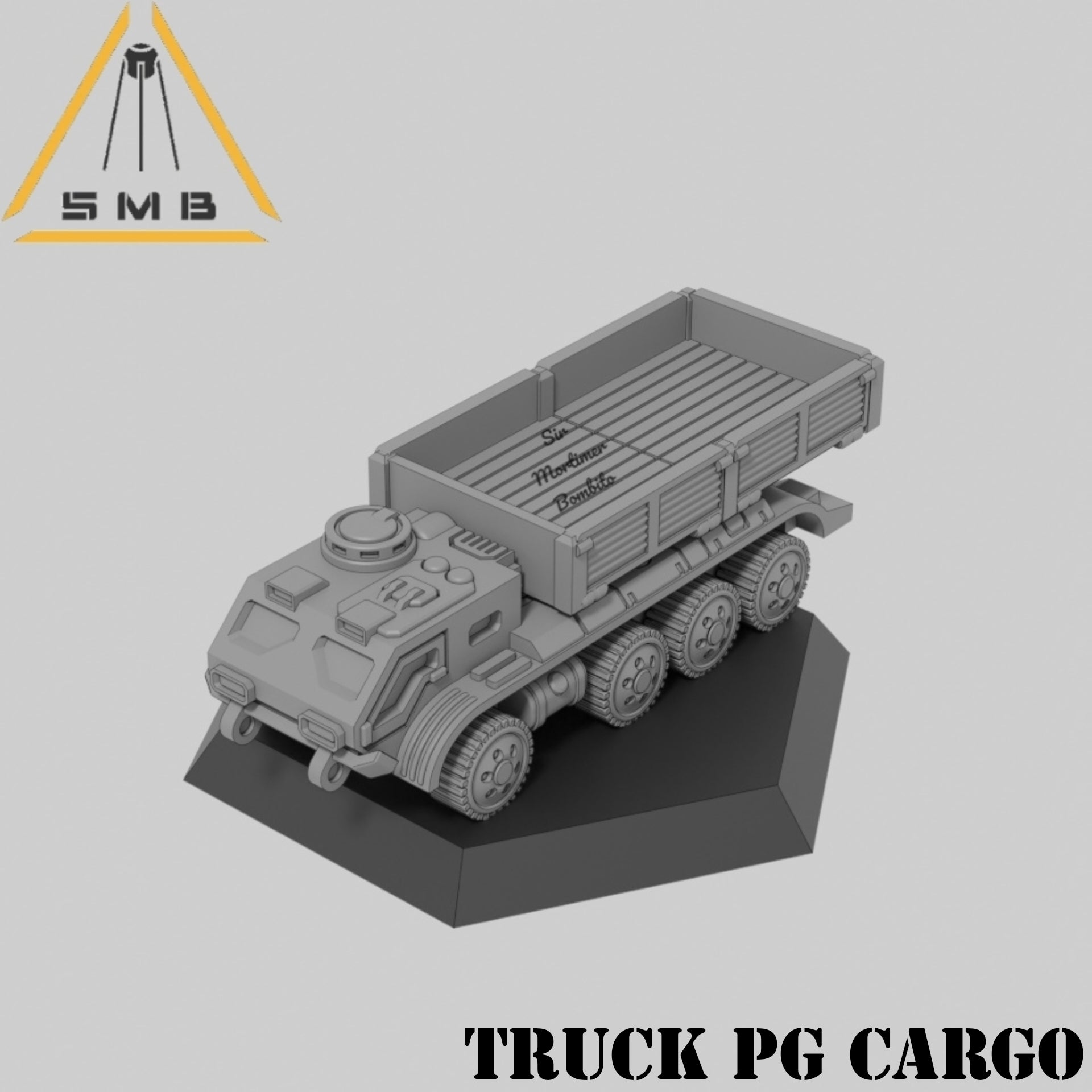 Truck PG. 3D printed mini.